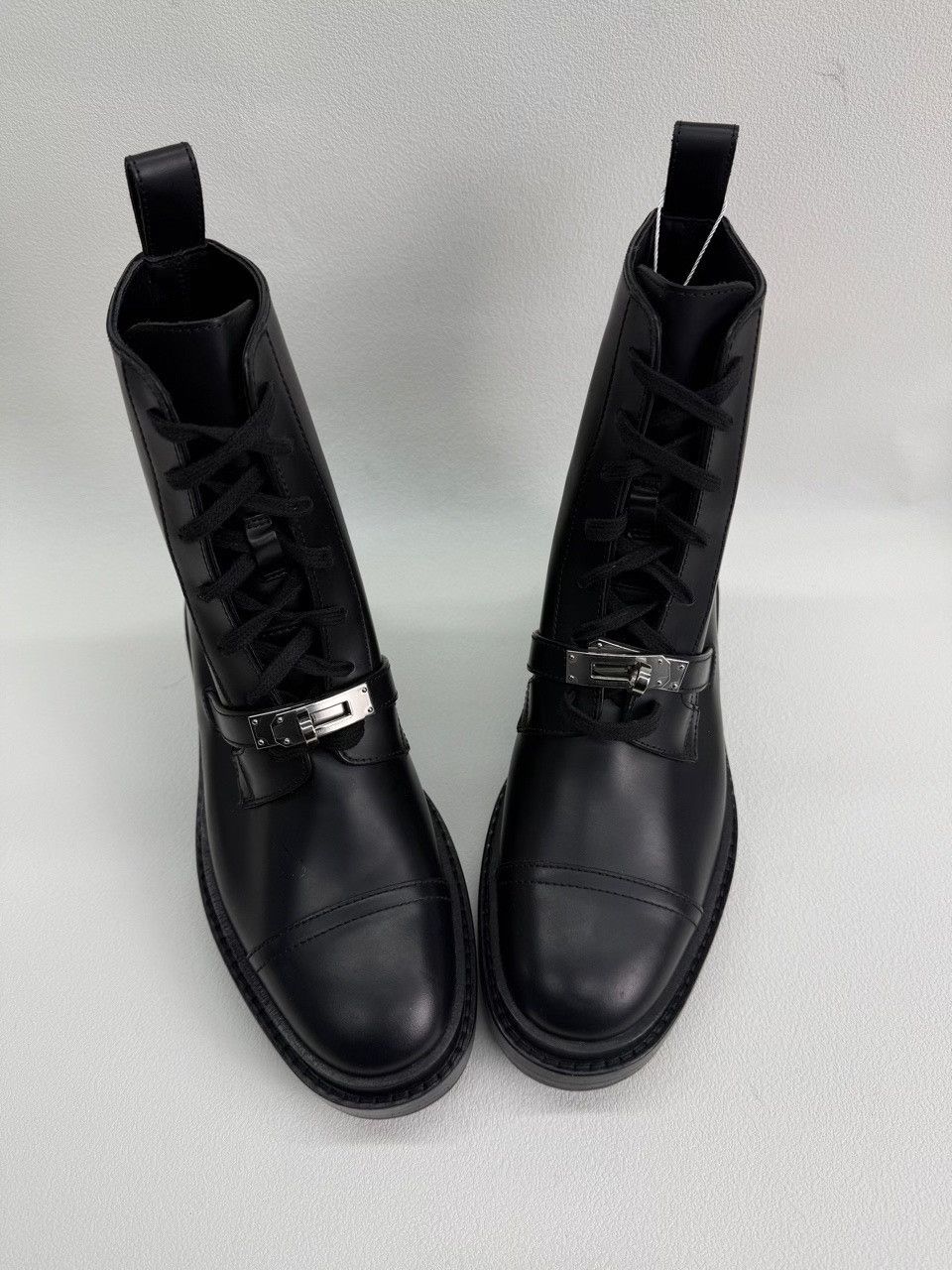Hermes Hermes Leather Black Boots us_5 Women Size US 5 / IT 35 - 9 Thumbnail