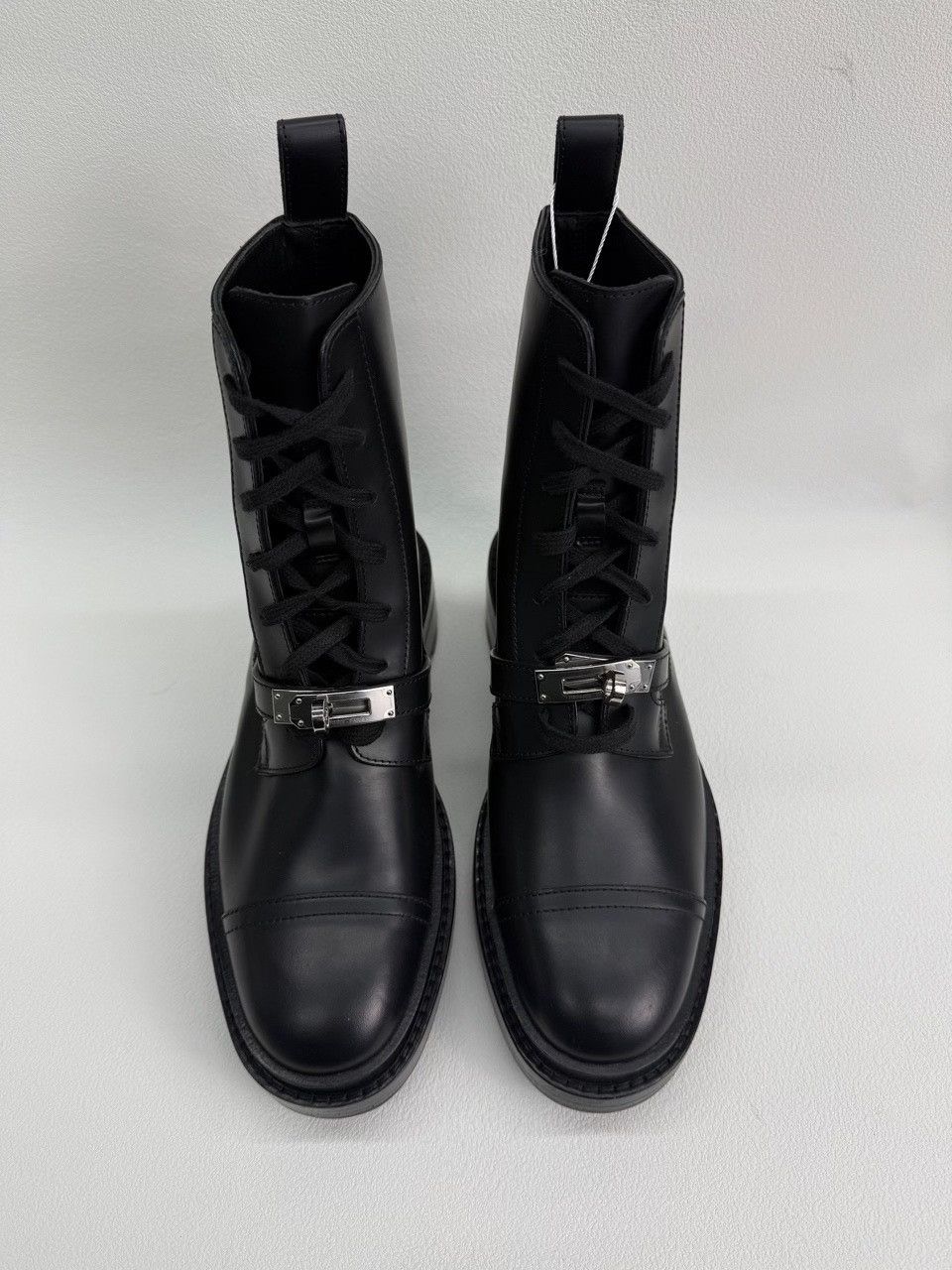 Hermes Hermes Leather Black Boots us_5 Women Size US 5 / IT 35 - 3 Thumbnail
