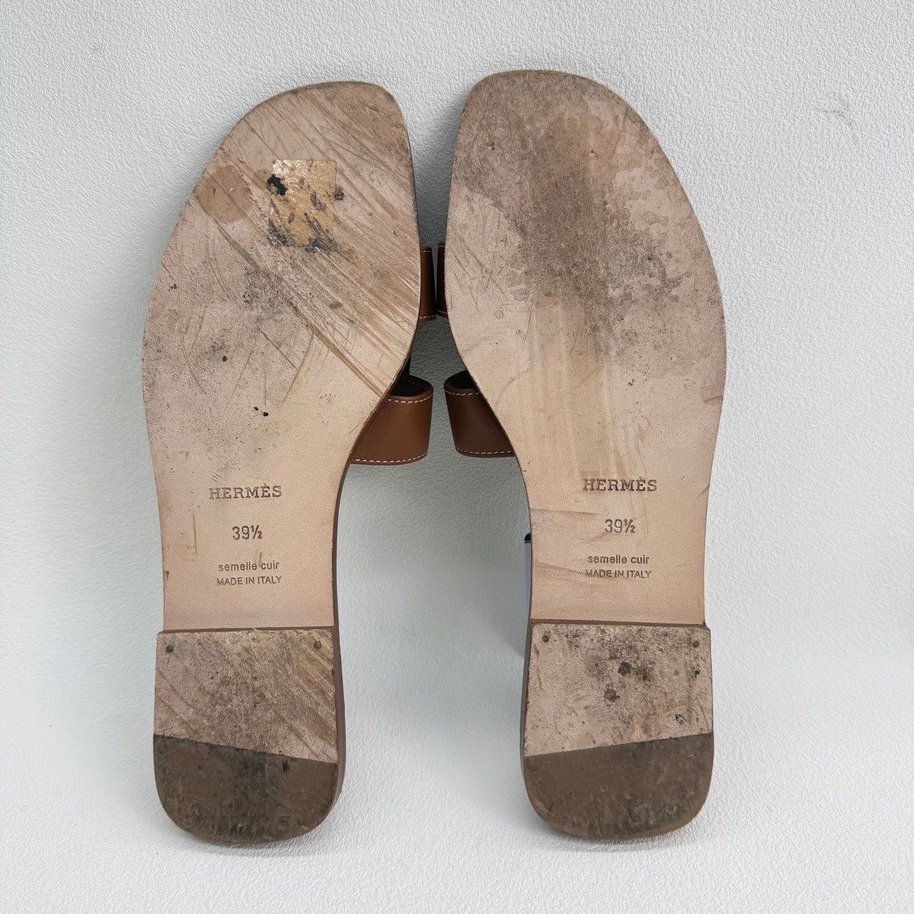 Hermes Hermes Brown Sandals us_8-5 Women Size US 8.5 / IT 38.5 - 7 Thumbnail