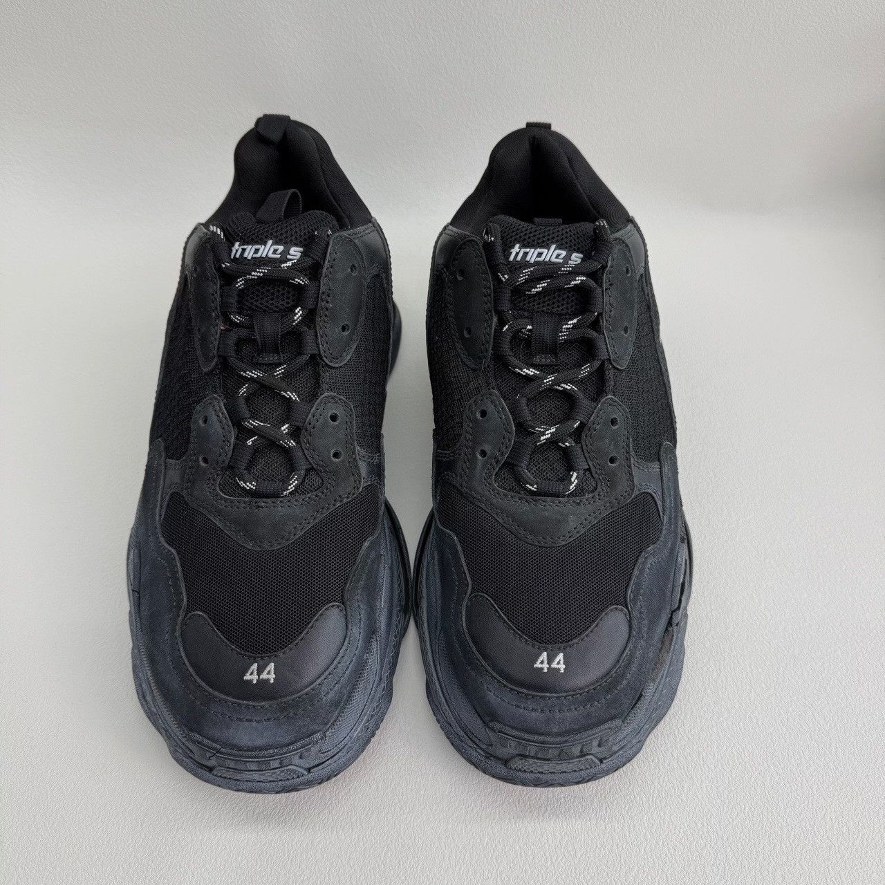 Balenciaga Balenciaga Black Lowtop Sneakers 10 Men Size US 10 / EU 43 - 2 Thumbnail