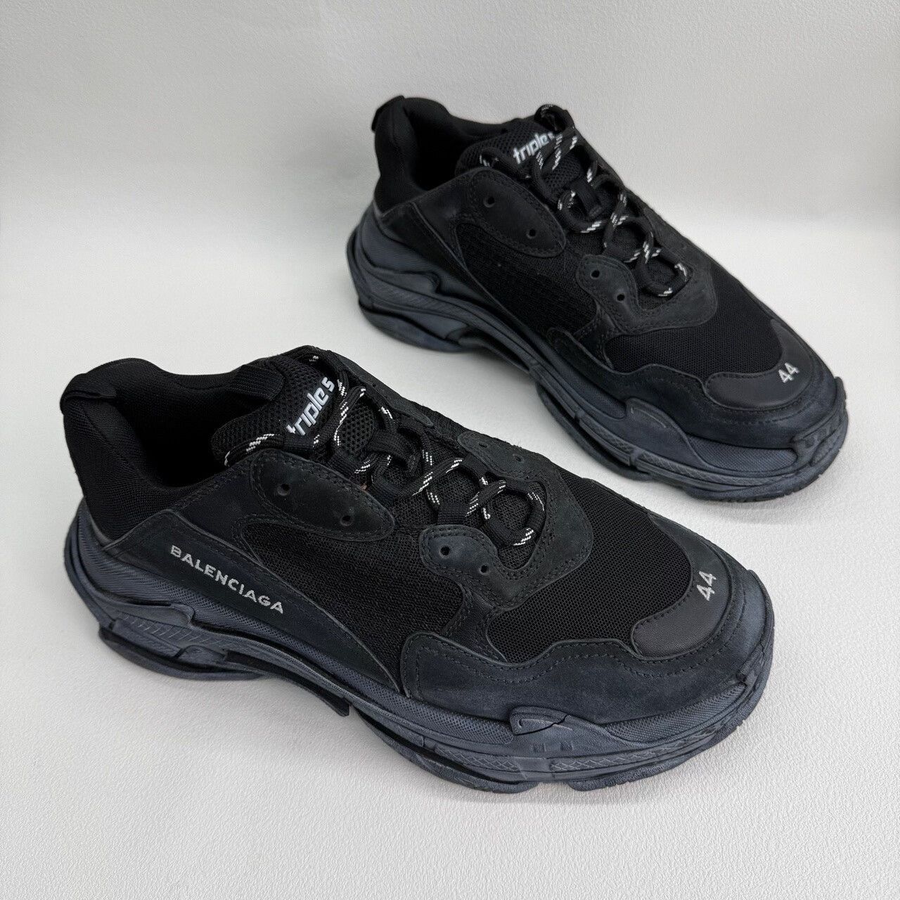 Balenciaga Balenciaga Black Lowtop Sneakers 10 Men Size US 10 / EU 43 - 3 Thumbnail