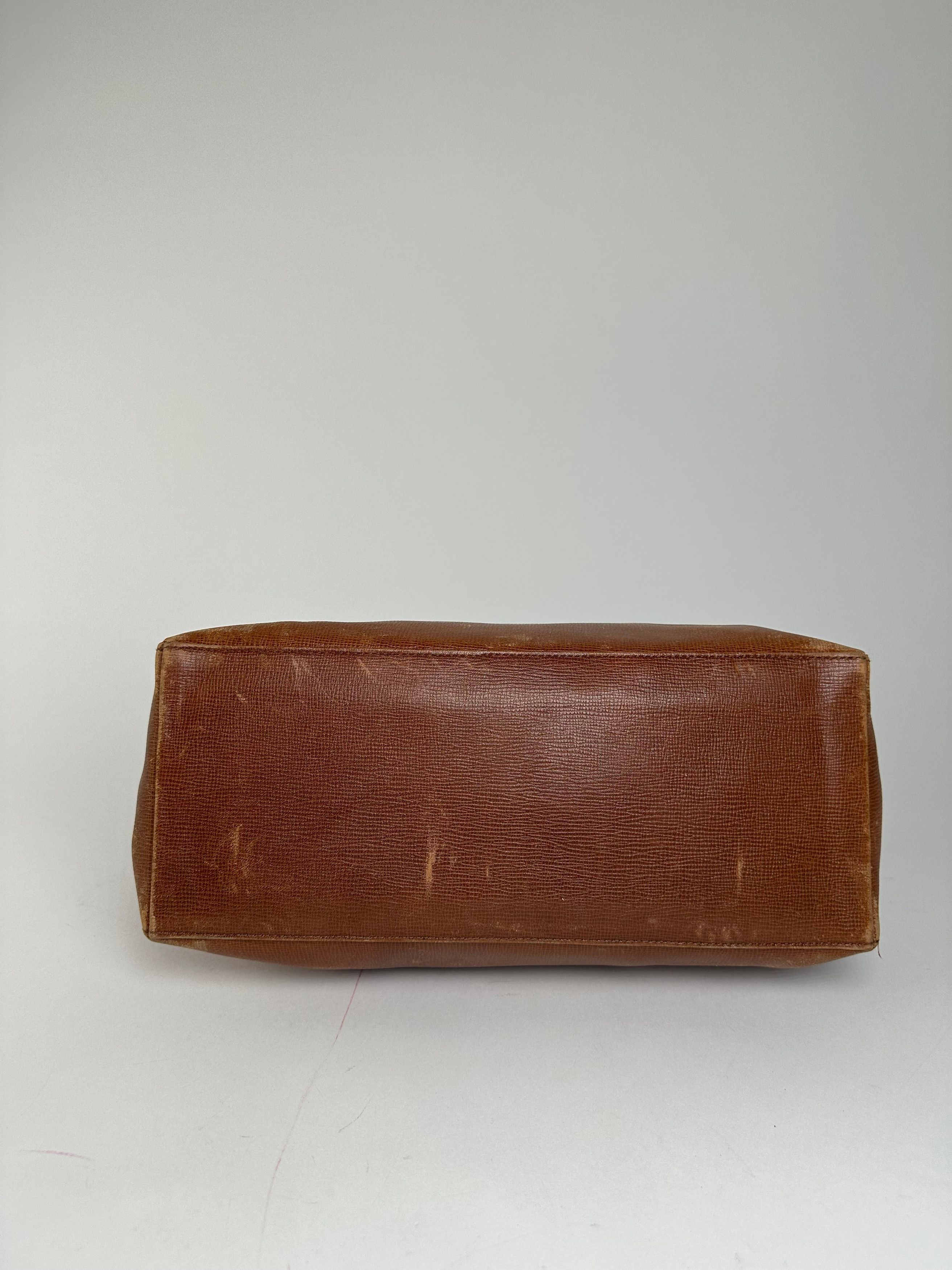 Givenchy Vintage GV3 Leather Handbag Brown Size ONE SIZE - 7 Thumbnail