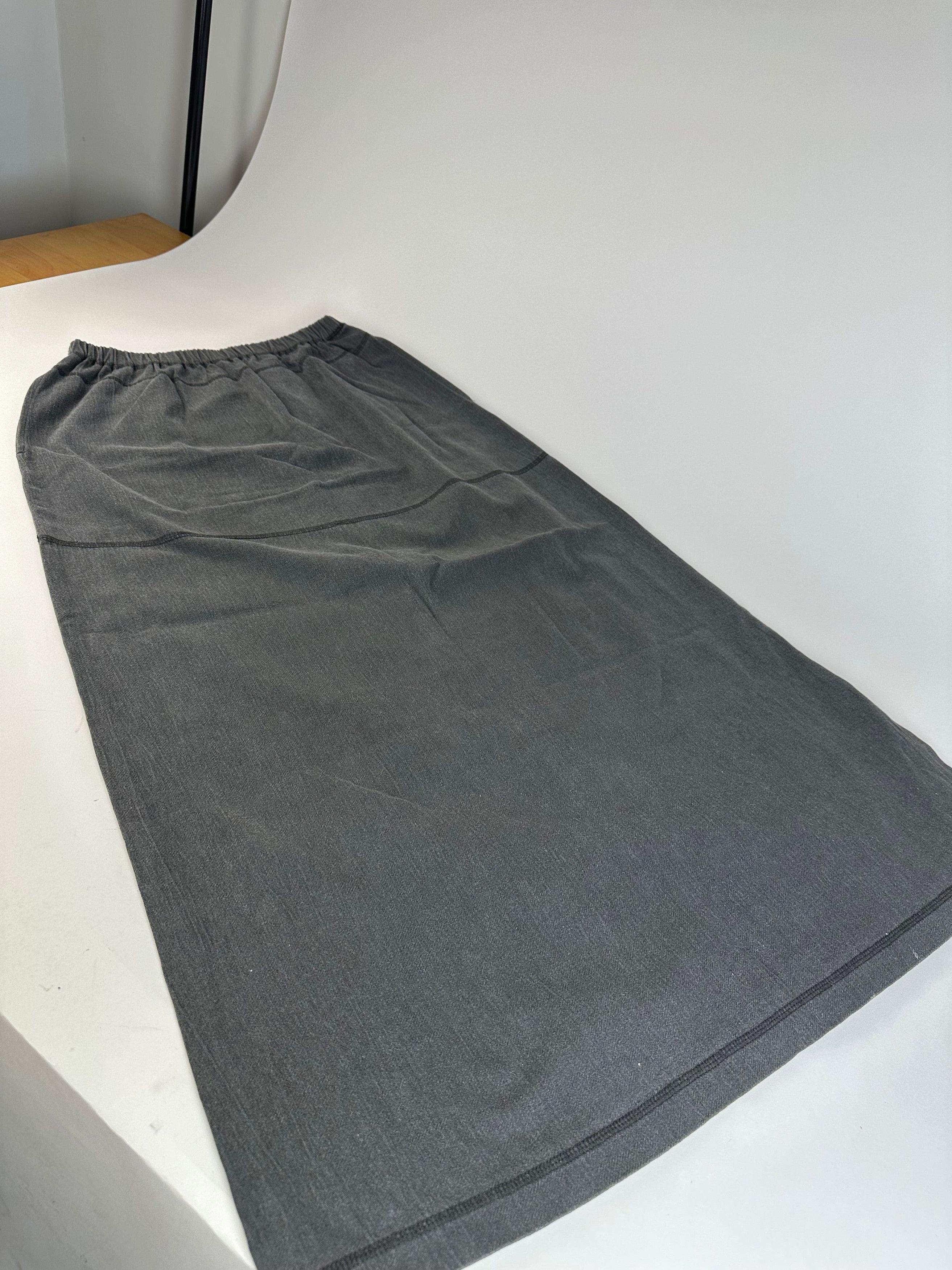 Issey Miyake Vintage Wool Skirt Grey M Size 30" / US 8 / IT 44 - 5 Thumbnail