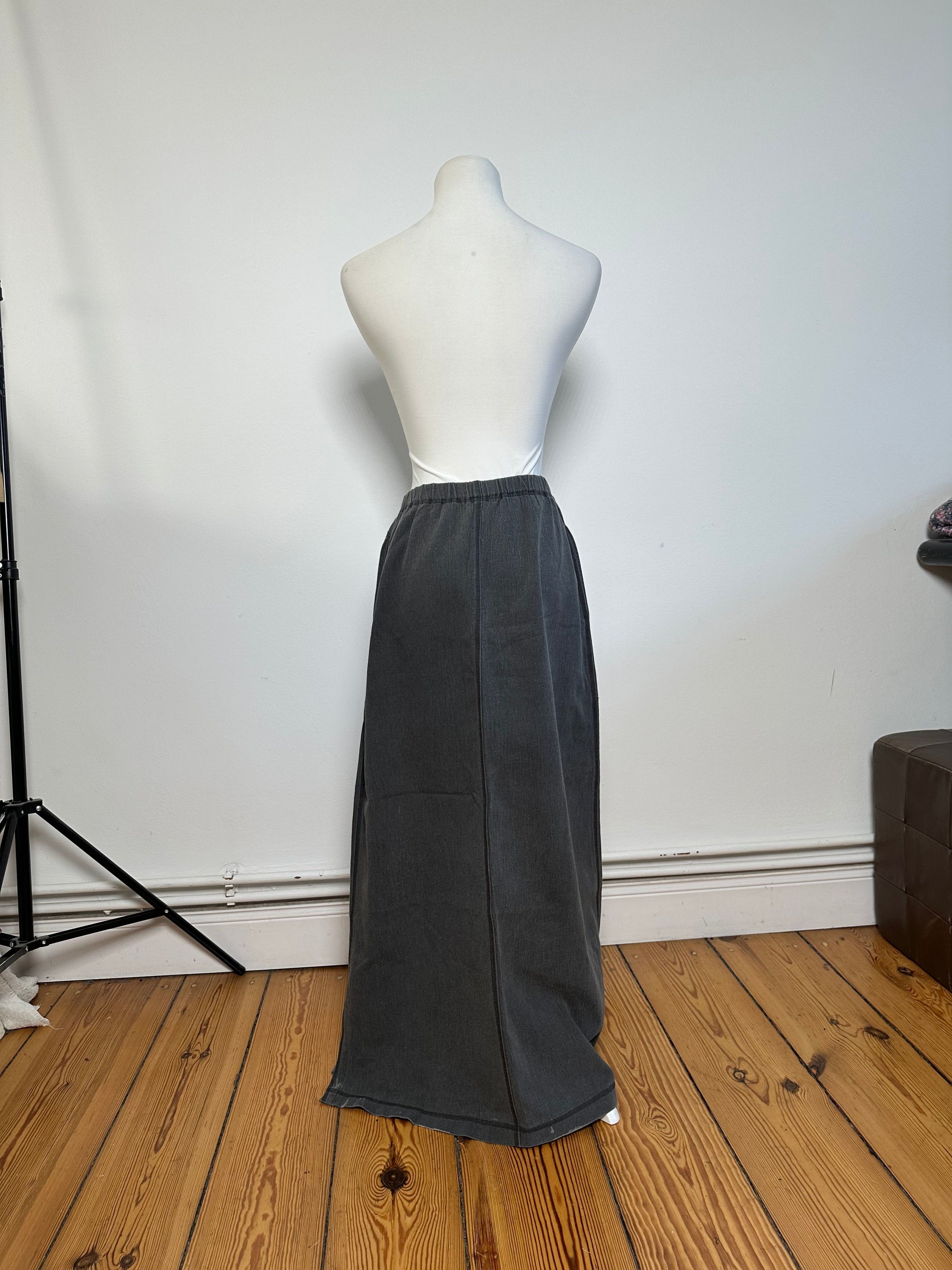 Issey Miyake Vintage Wool Skirt Grey M Size 30" / US 8 / IT 44 - 15 Thumbnail