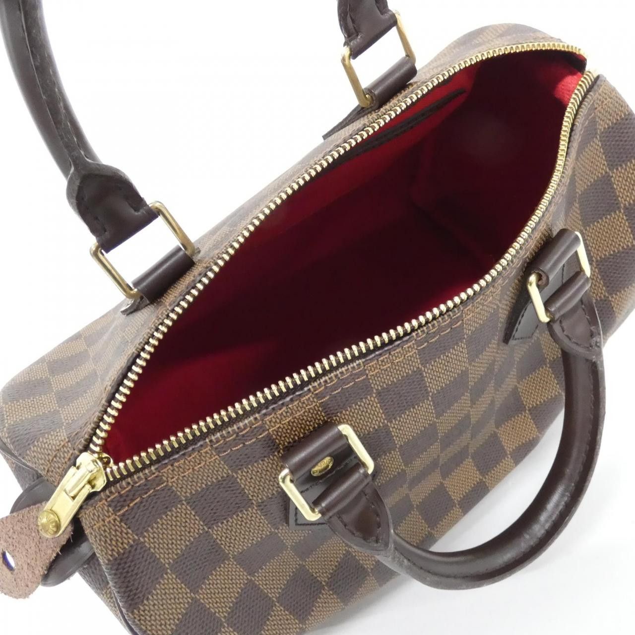 Louis Vuitton Louis Vuitton Louis Vuitton Speedy Damier Boston Bag Textile Travel Bag N41532 DUTY FREE for USA Size ONE SIZE - 10 Thumbnail