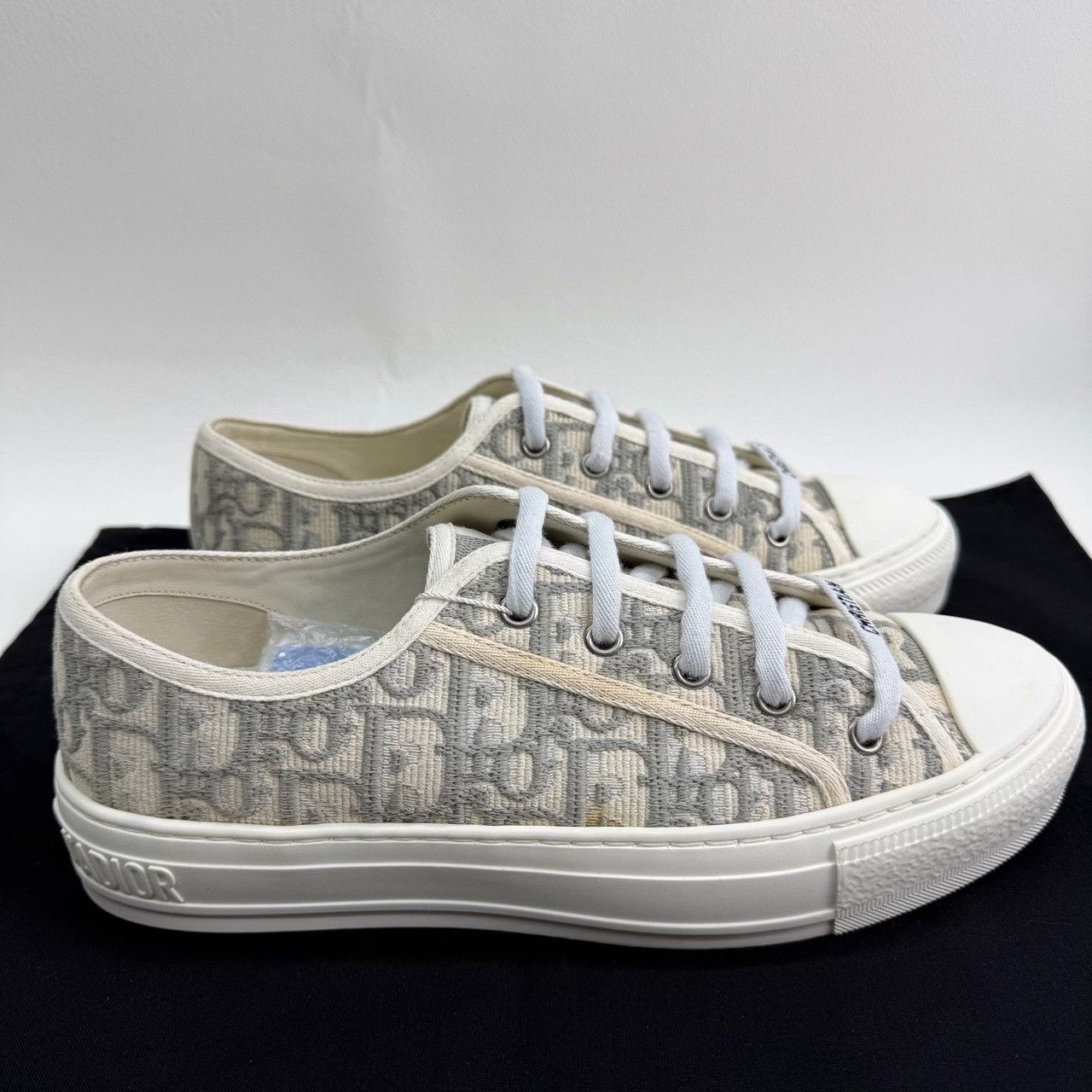 Dior Dior Retro Gray Lowtop Sneakers us_7-5 Women Size US 7.5 / IT 37.5 - 4 Thumbnail