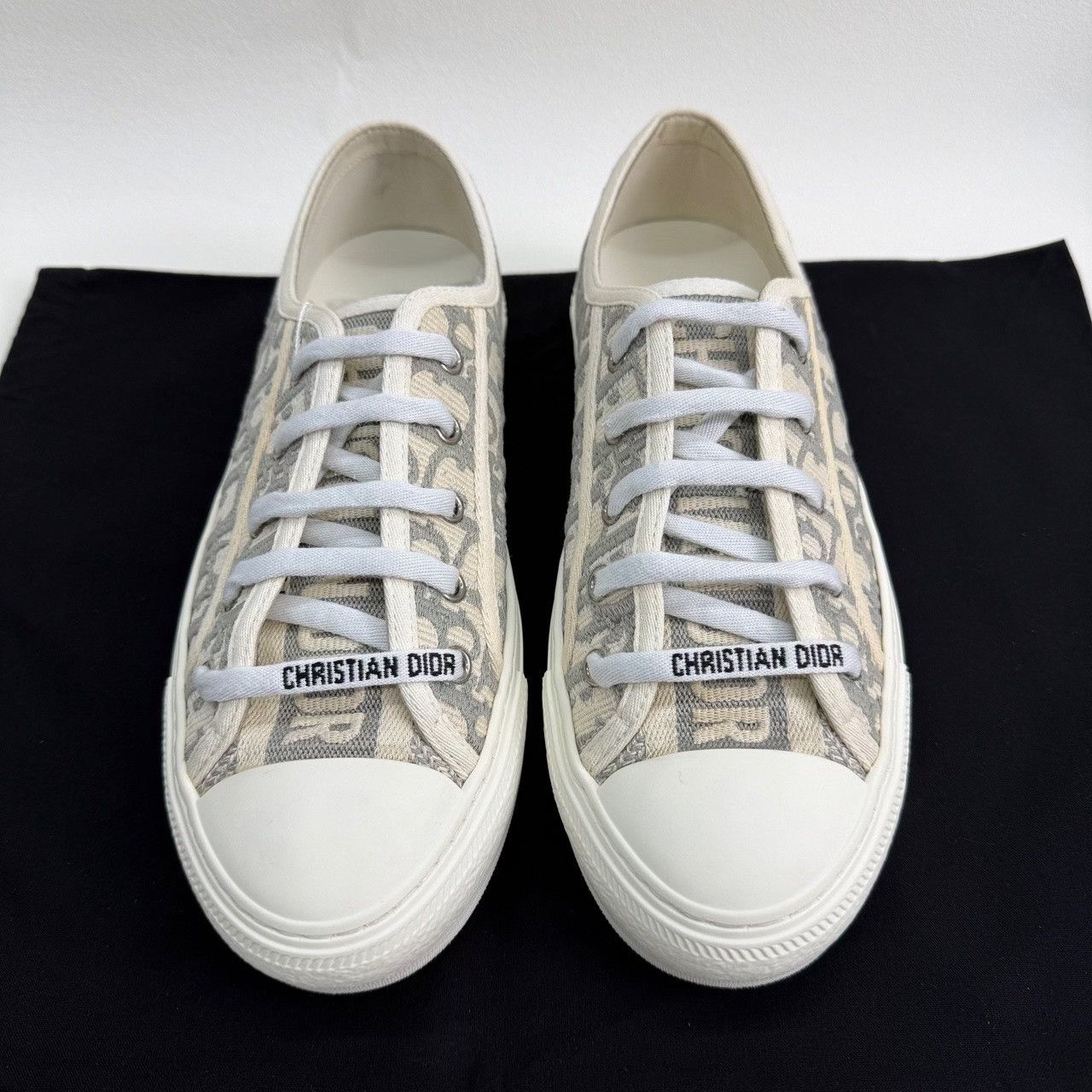 Dior Dior Retro Gray Lowtop Sneakers us_7-5 Women Size US 7.5 / IT 37.5 - 2 Thumbnail