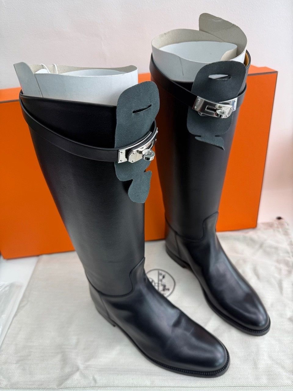 Hermes Hermes Black Boots us_5 Women Size US 5 / IT 35 - 4 Thumbnail