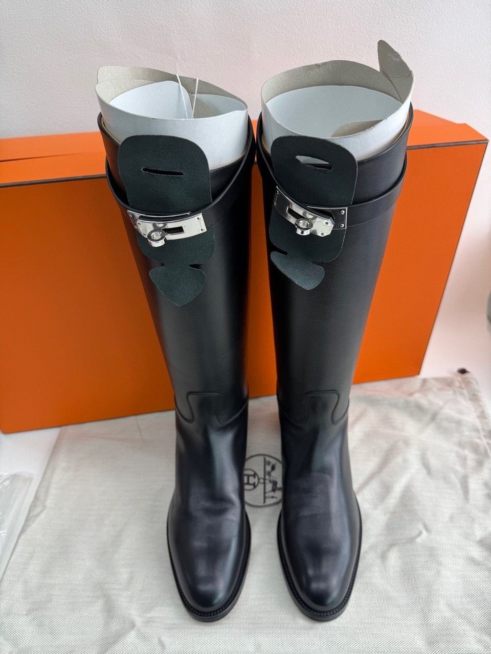 Hermes Hermes Black Boots us_5 Women Size US 5 / IT 35 - 3 Thumbnail