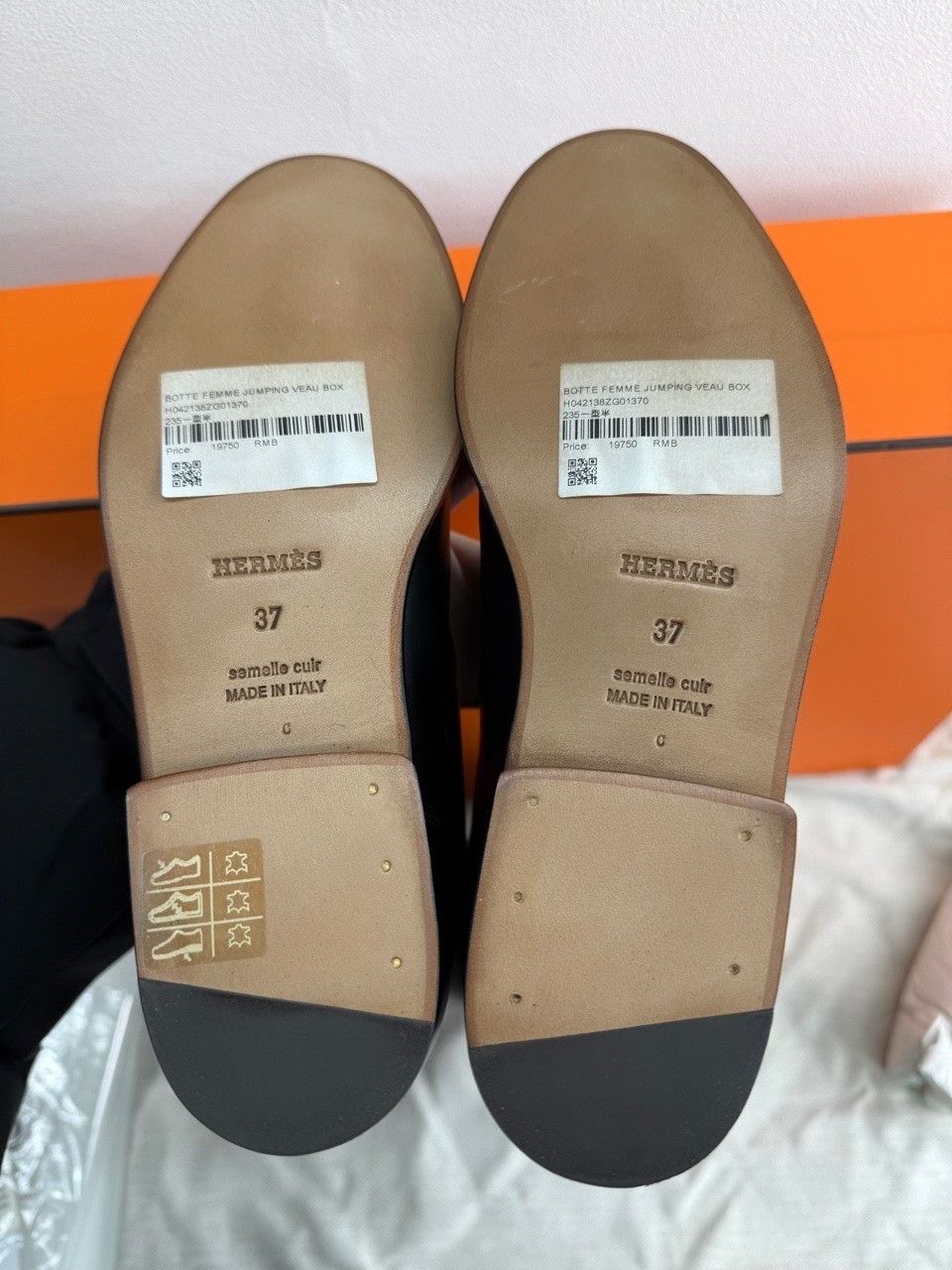 Hermes Hermes Black Boots us_5 Women Size US 5 / IT 35 - 9 Thumbnail