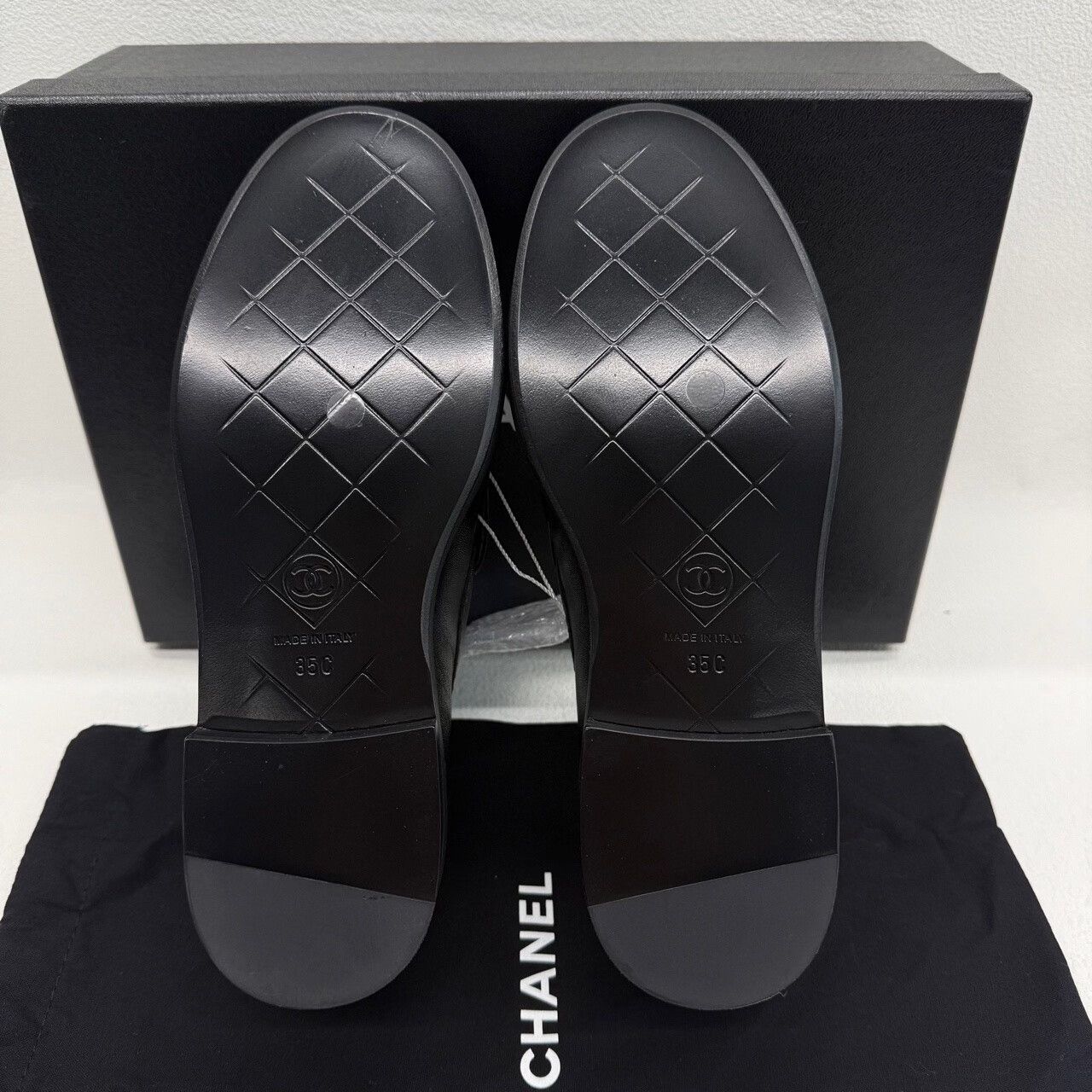 Chanel Chanel Black Lowtop Sneakers us_5 Women Size US 5 / IT 35 - 8 Thumbnail