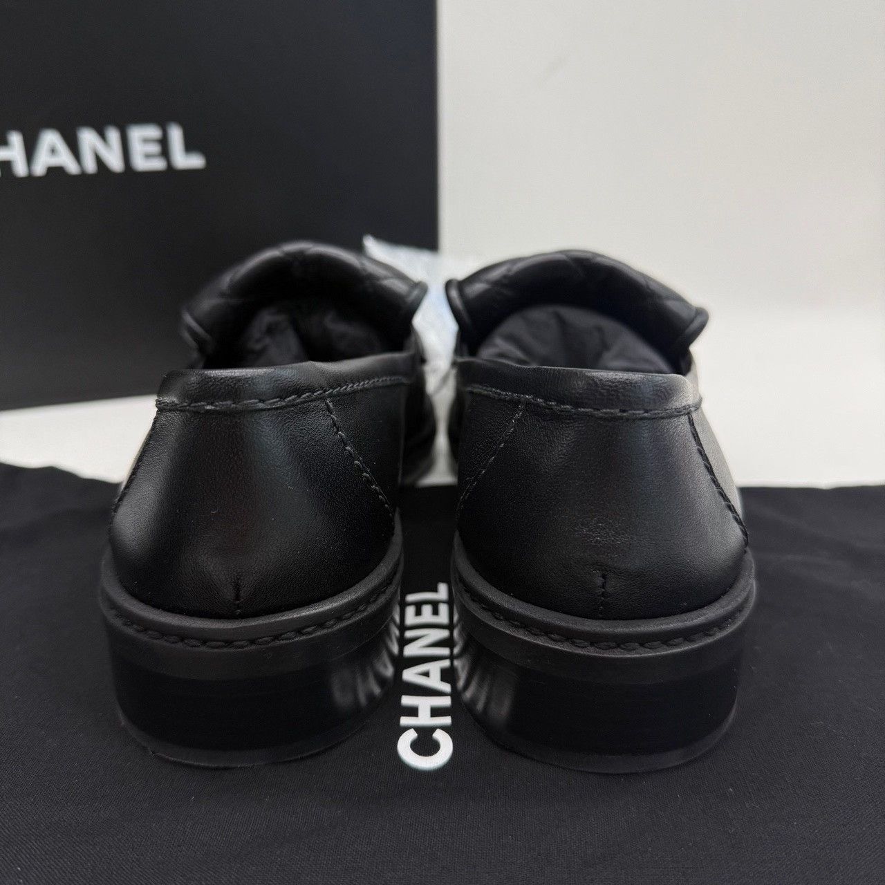 Chanel Chanel Black Lowtop Sneakers us_5 Women Size US 5 / IT 35 - 6 Thumbnail