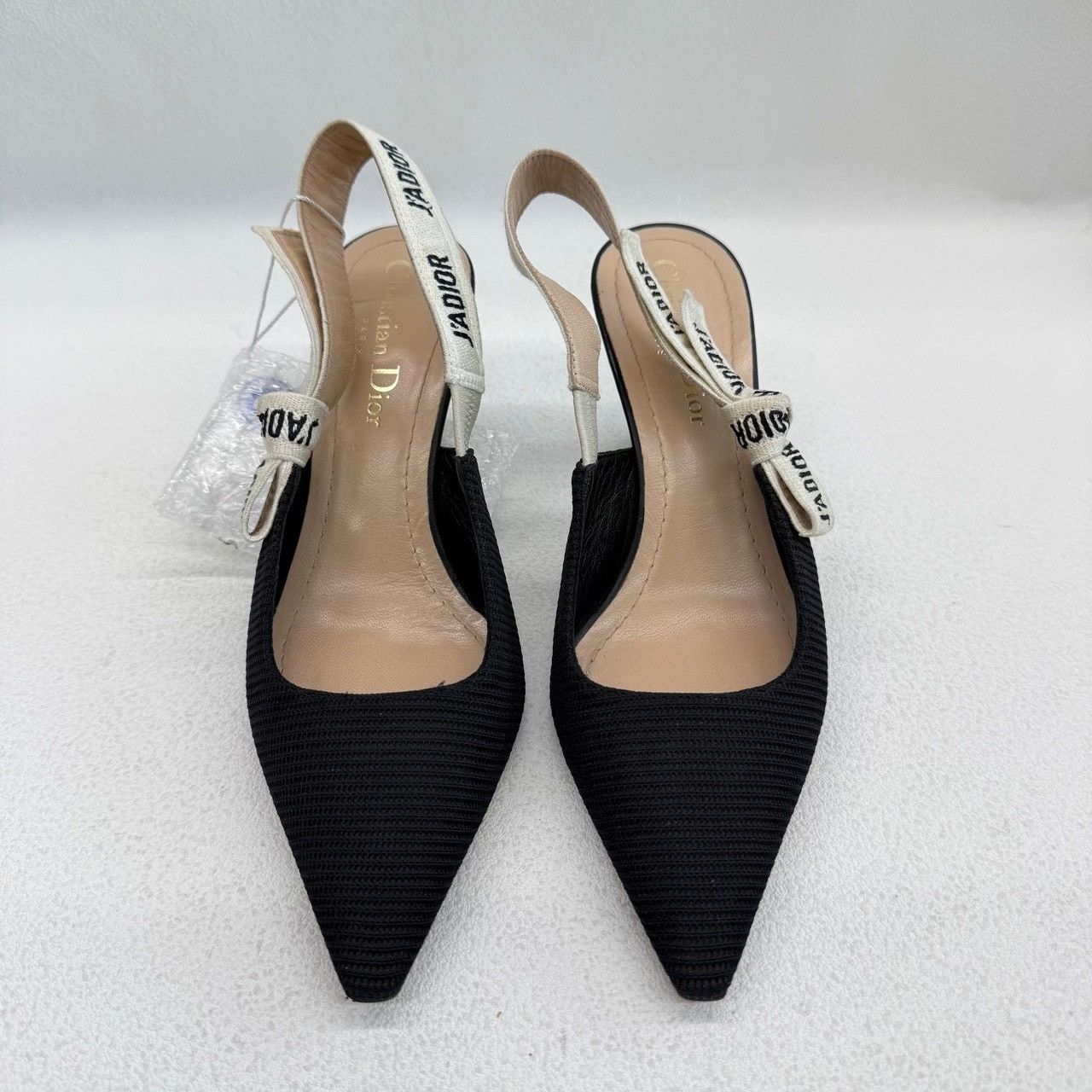 Dior Dior Embroidered Black Sandals us_4 Women Size US 4 / IT 34 - 2 Thumbnail