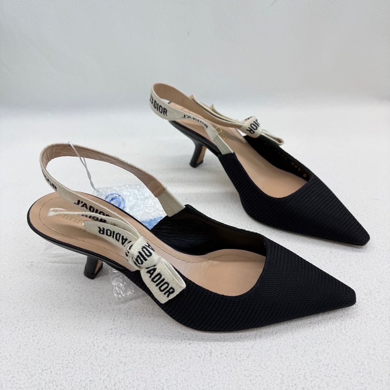 Dior Dior Embroidered Black Sandals us_4 Women Size US 4 / IT 34 - 3 Thumbnail
