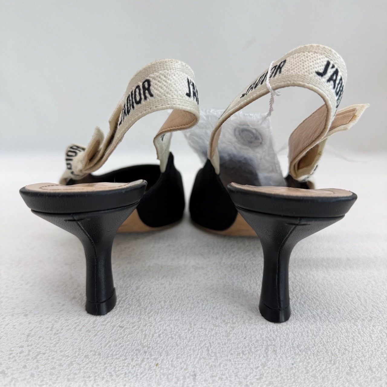 Dior Dior Embroidered Black Sandals us_4 Women Size US 4 / IT 34 - 5 Thumbnail