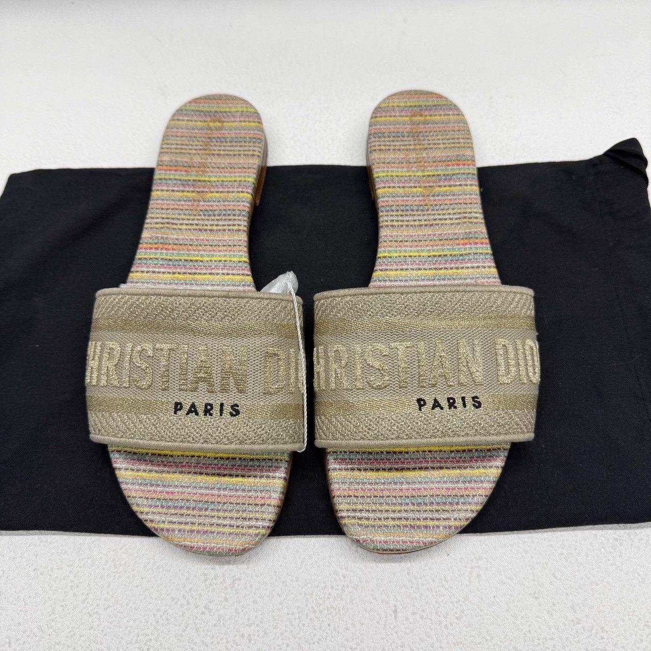 Dior Dior Multi Sandals us_6 Women Size US 6 / IT 36 - 2 Thumbnail