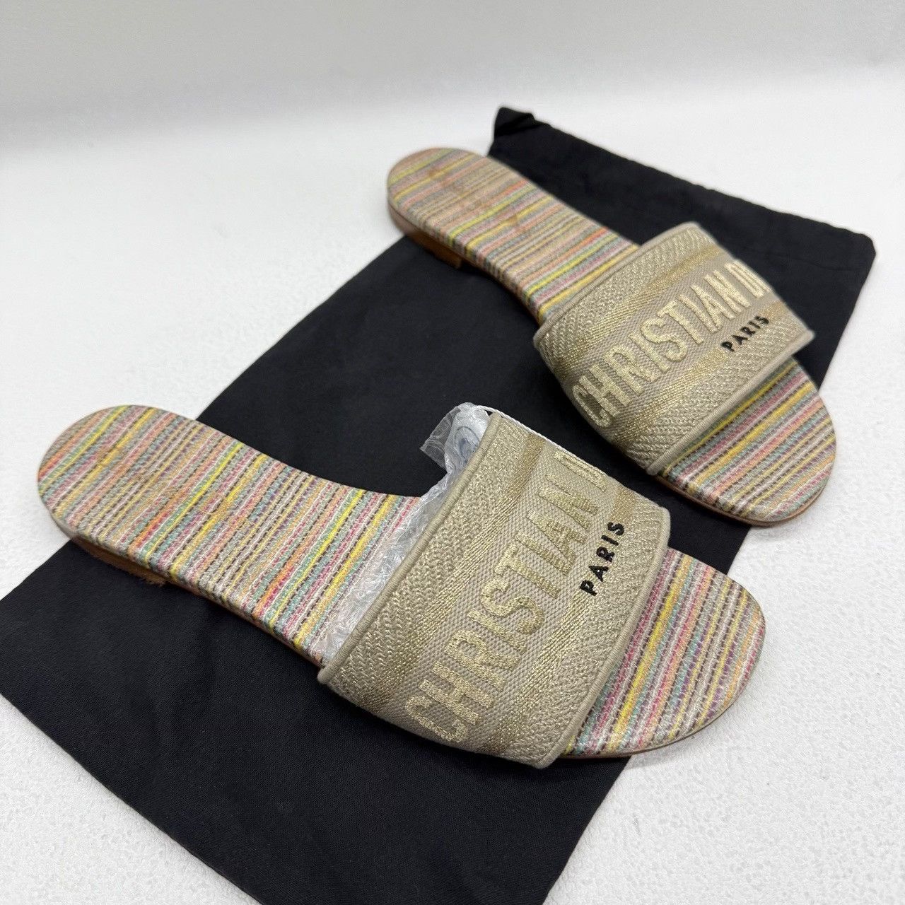 Dior Dior Multi Sandals us_6 Women Size US 6 / IT 36 - 3 Thumbnail