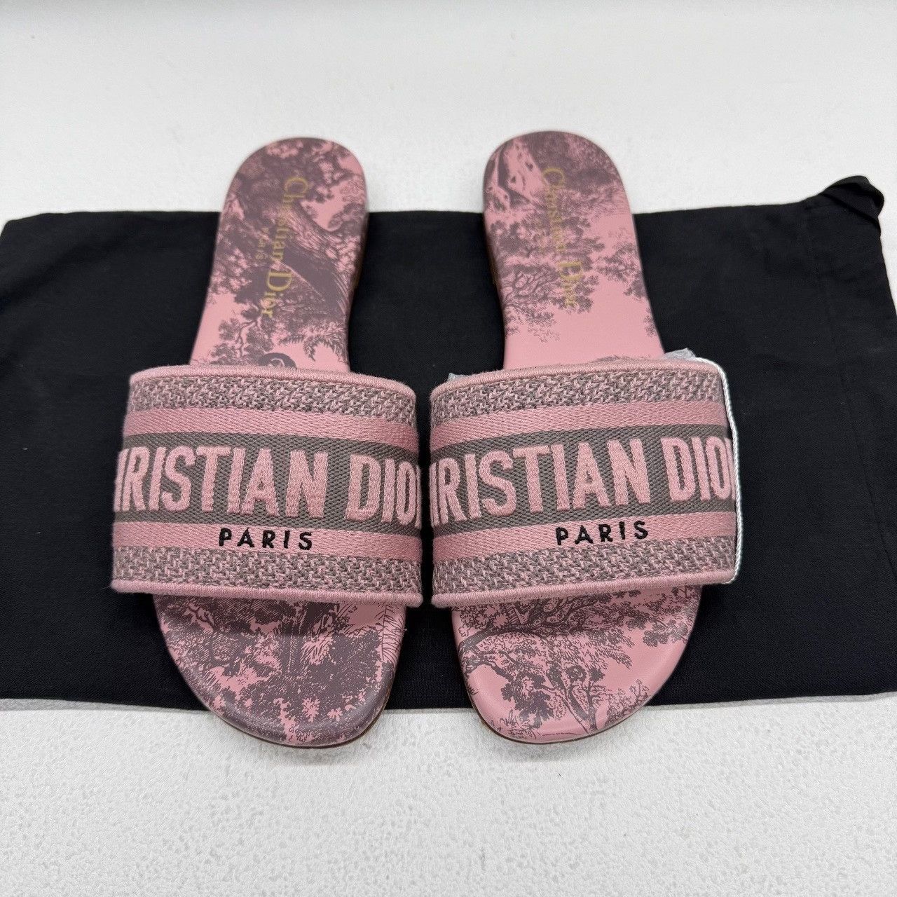 Dior Dior Embroidered Multi Sandals us_5 Women Size US 5 / IT 35 - 2 Thumbnail