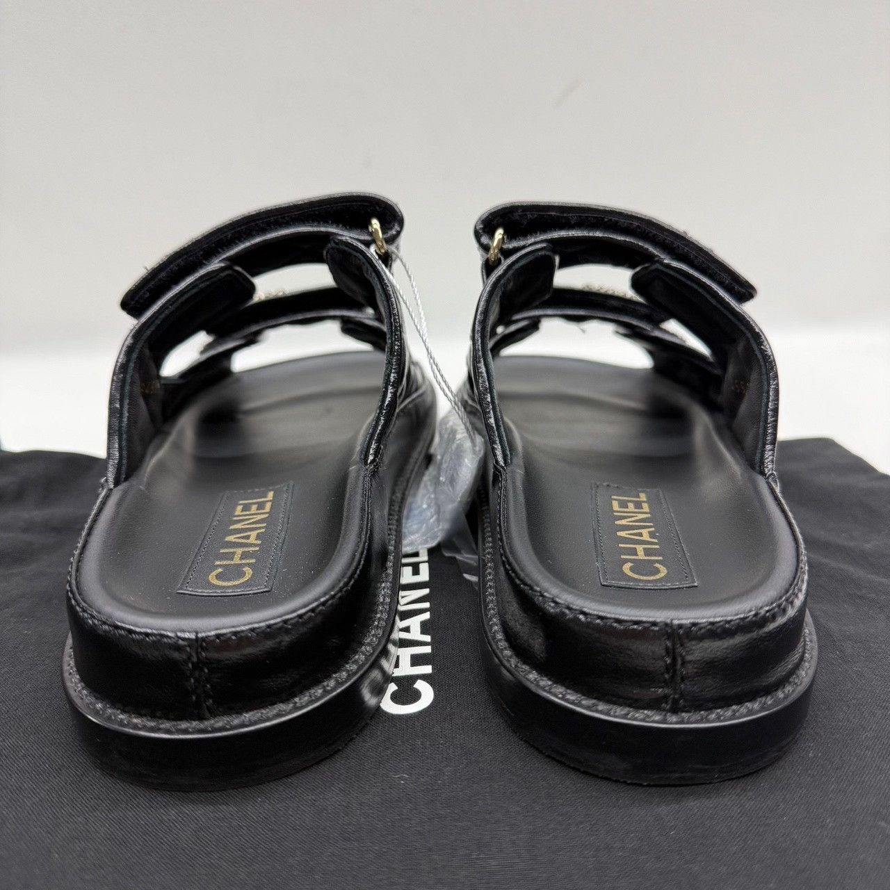 Chanel Chanel Retro Black Sandals us_6 Women Size US 6 / IT 36 - 5 Thumbnail