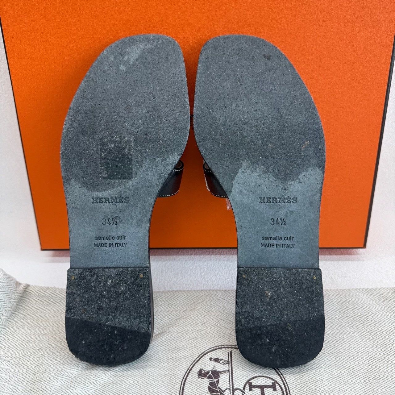 Hermes Hermes Brown Sandals us_4 Women Size US 4 / IT 34 - 7 Thumbnail