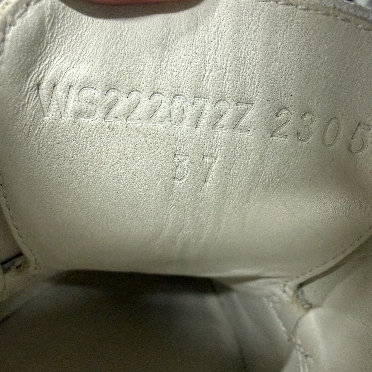 Hermes Hermes Leather White Lowtop Sneakers us_6-5 Women Size US 6.5 / IT 36.5 - 6 Thumbnail