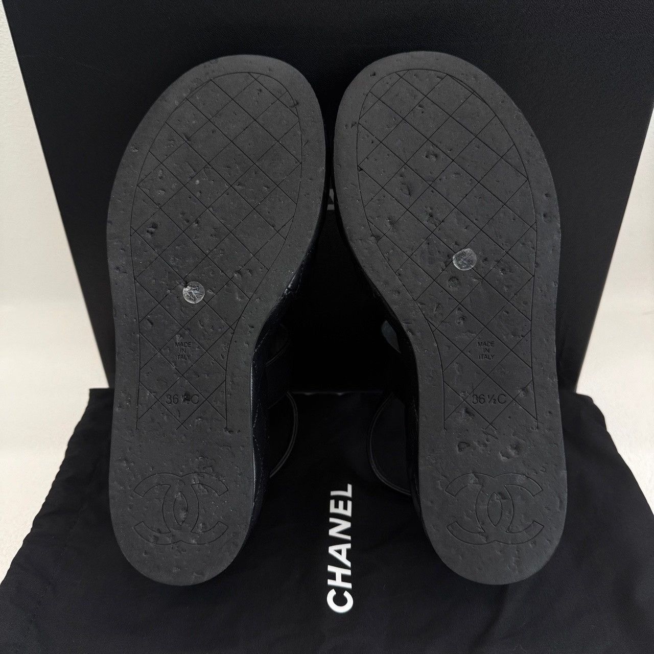 Chanel Chanel Gold Sandals us_6 Women Size US 6 / IT 36 - 8 Thumbnail