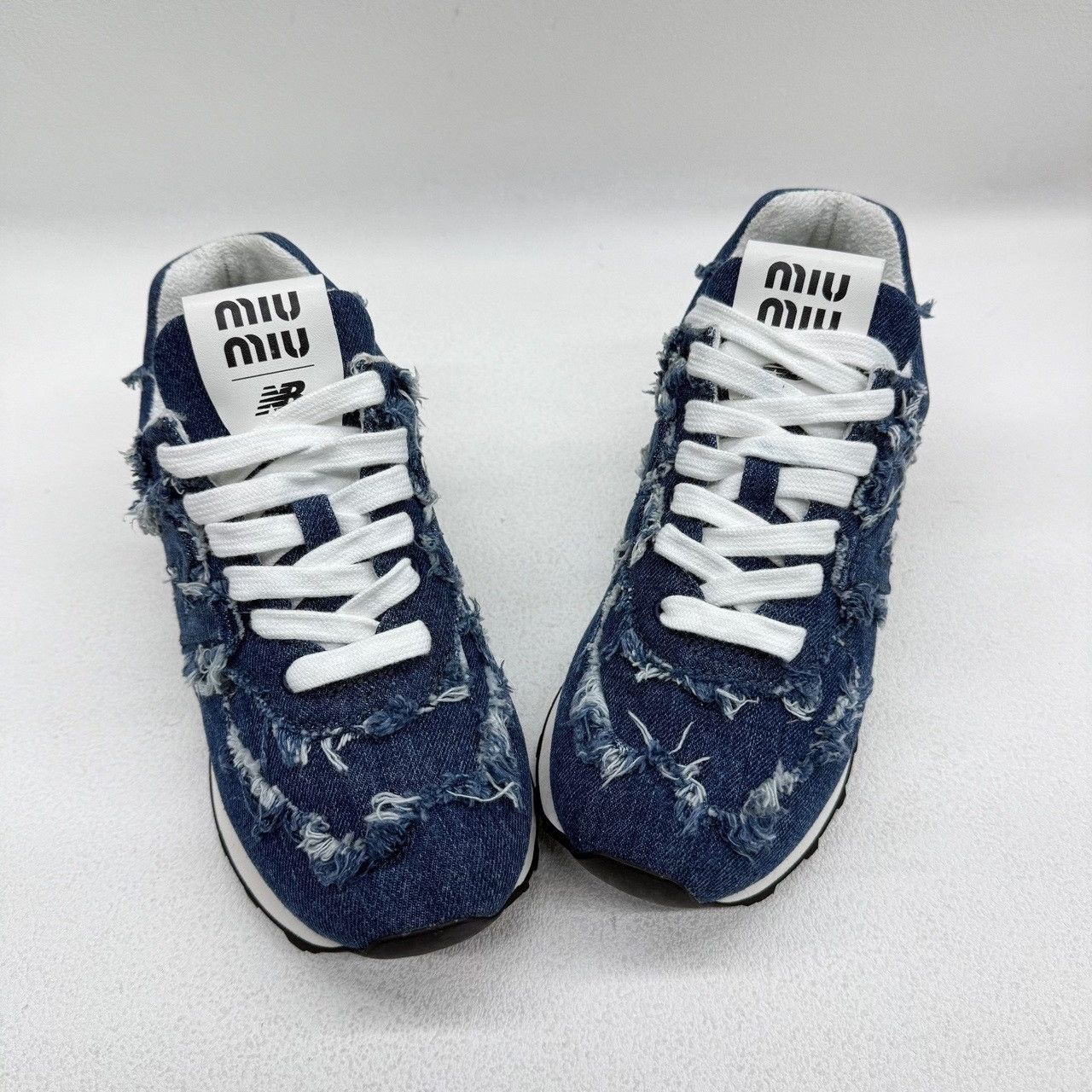 New Balance New Balance Denim Blue Lowtop Sneakers us_6 Women Size US 6 / IT 36 - 9 Thumbnail