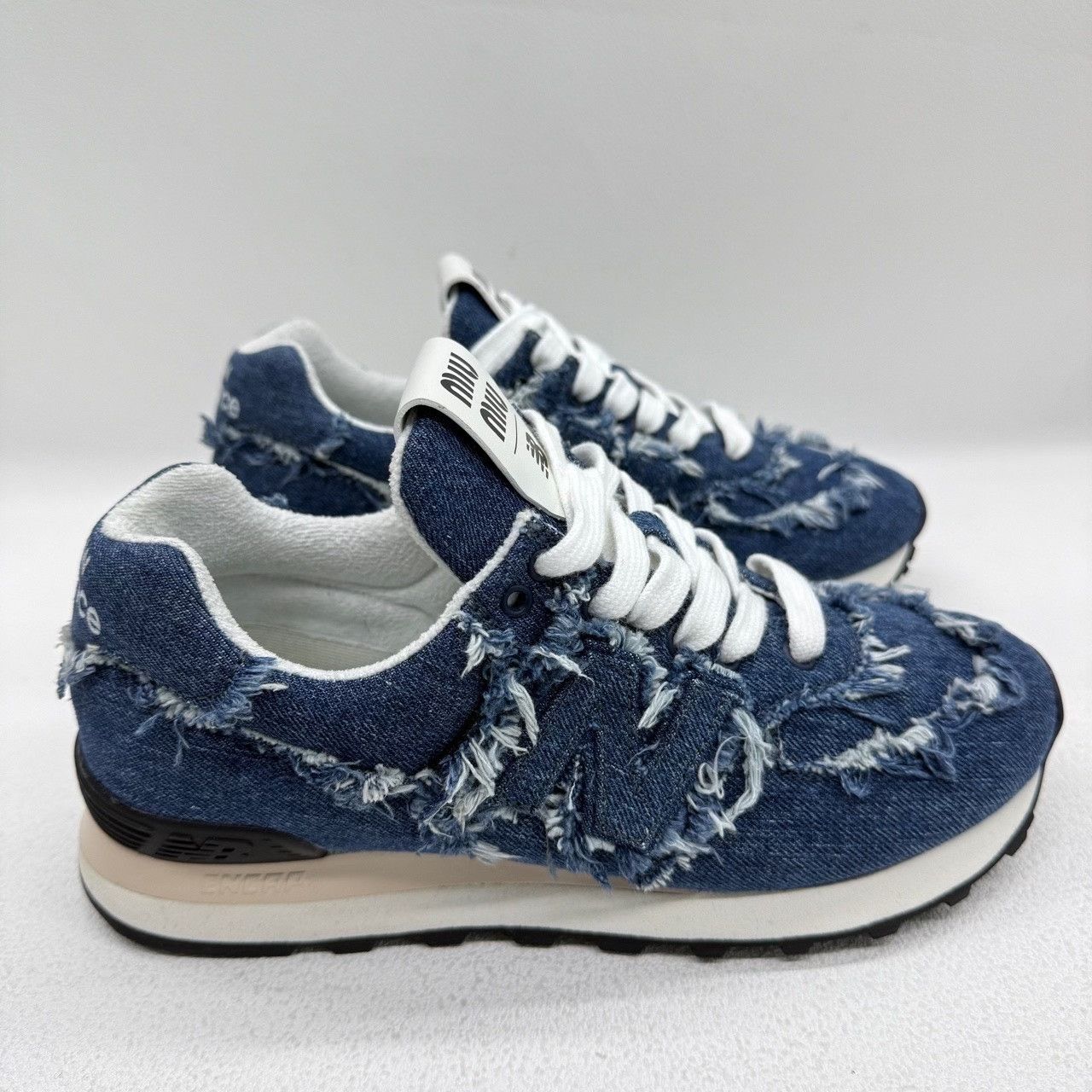 New Balance New Balance Denim Blue Lowtop Sneakers us_6 Women Size US 6 / IT 36 - 4 Thumbnail