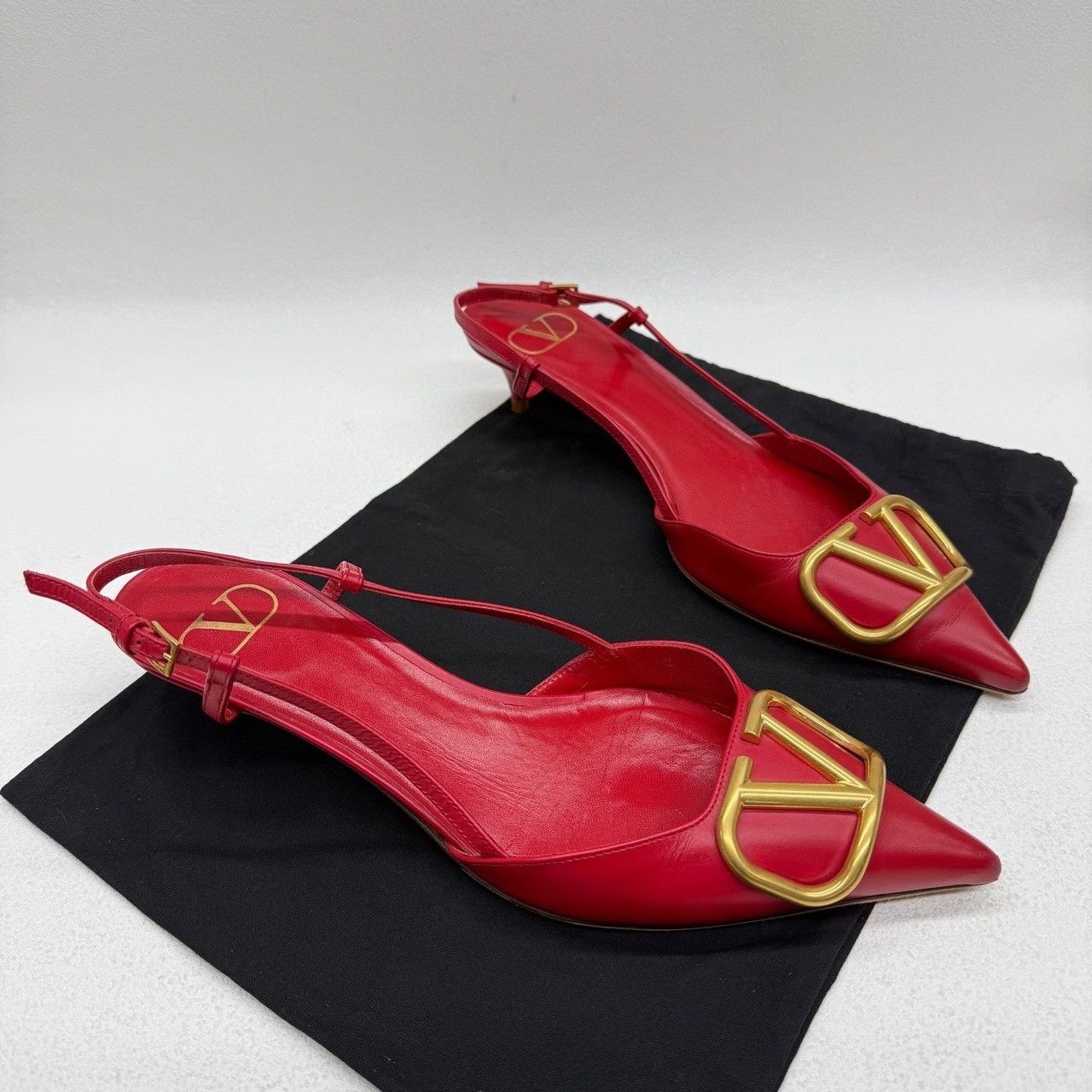 Valentino Valentino Retro Red Hitop Sneakers us_7-5 Women Size US 7.5 / IT 37.5 - 3 Thumbnail
