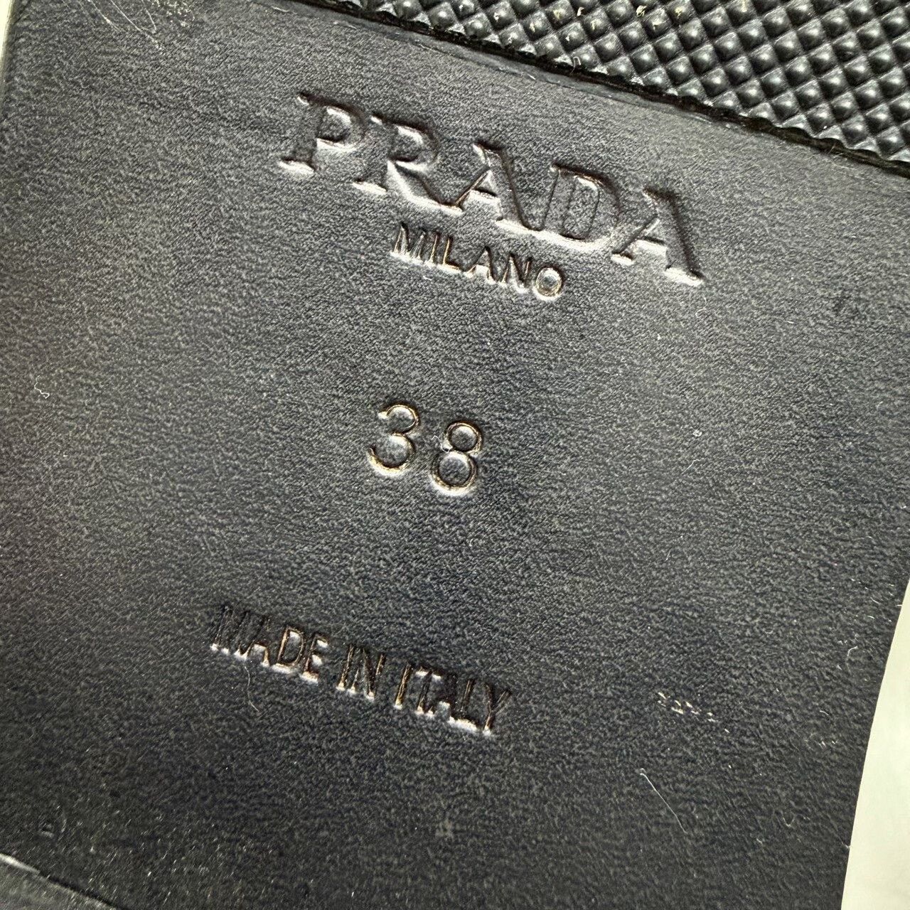 Prada Prada Black Lowtop Sneakers us_7-5 Women Size US 7.5 / IT 37.5 - 7 Thumbnail