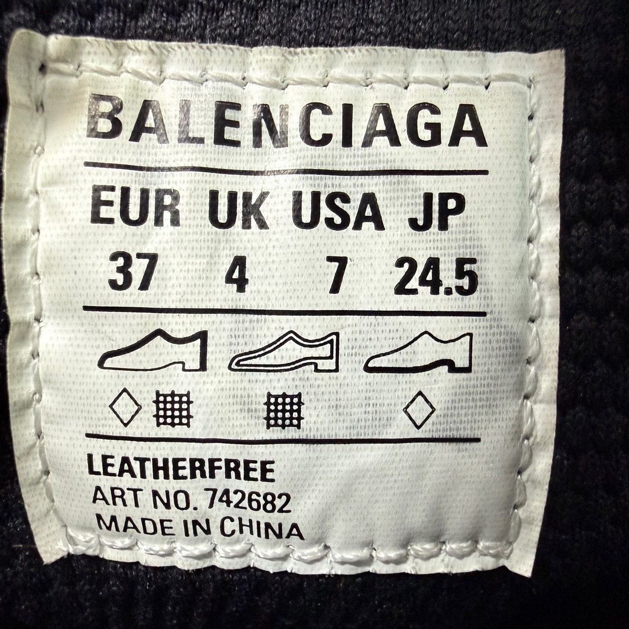 Balenciaga Balenciaga Distressed Black Sandals us_6-5 Women Size US 6.5 / IT 36.5 - 6 Thumbnail