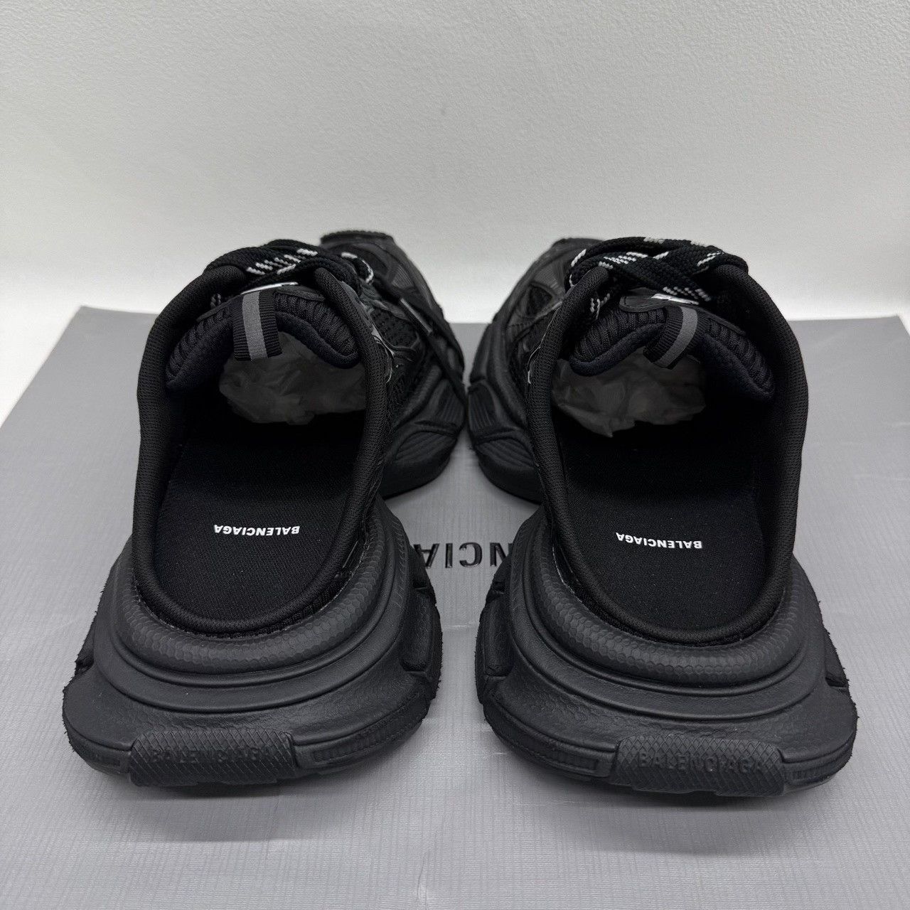 Balenciaga Balenciaga Distressed Black Sandals us_6-5 Women Size US 6.5 / IT 36.5 - 5 Thumbnail
