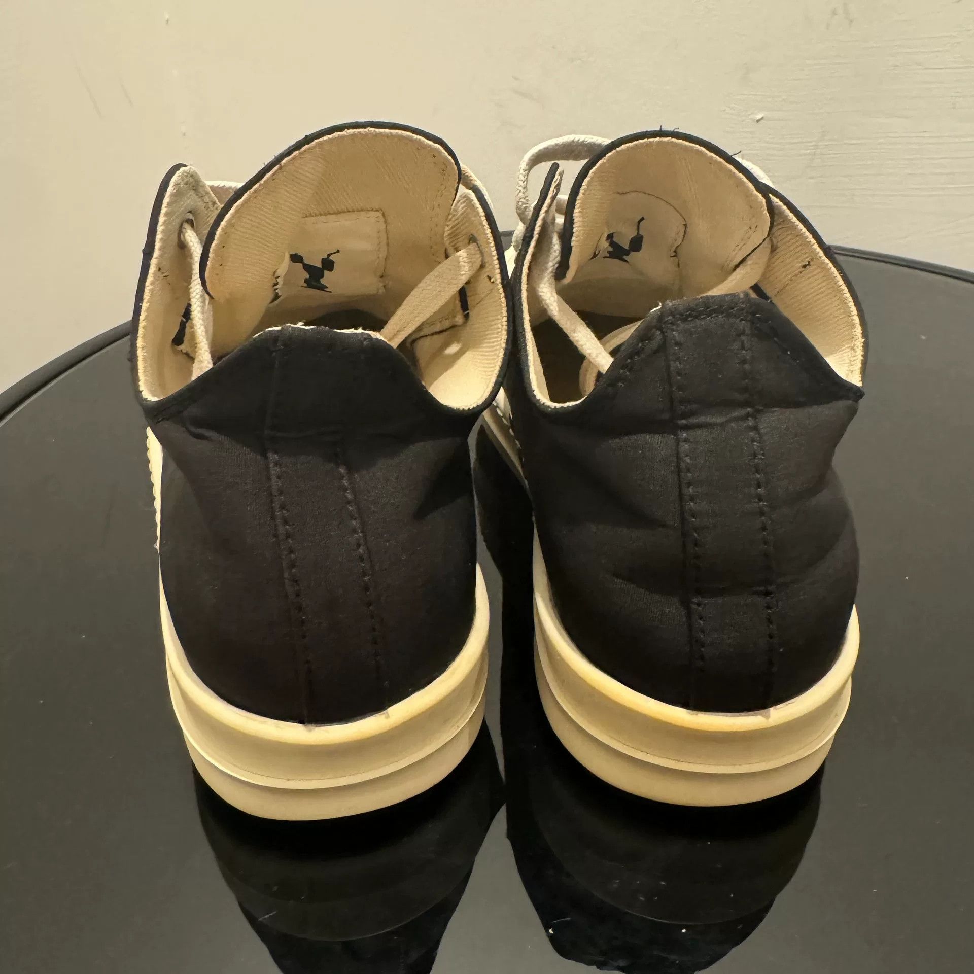 Rick Owens Rick Owens Black Lowtop Sneakers us_5 Women Size US 5 / IT 35 - 4 Thumbnail