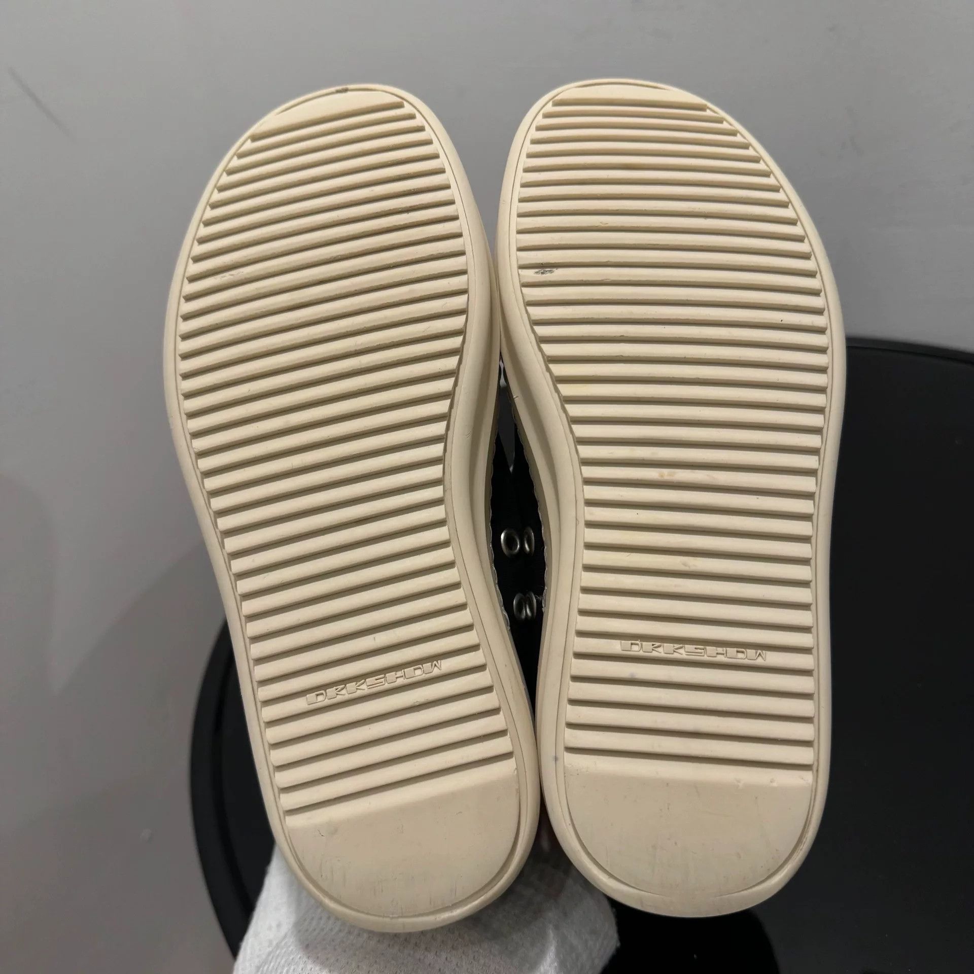 Rick Owens Rick Owens Black Lowtop Sneakers us_5 Women Size US 5 / IT 35 - 5 Thumbnail
