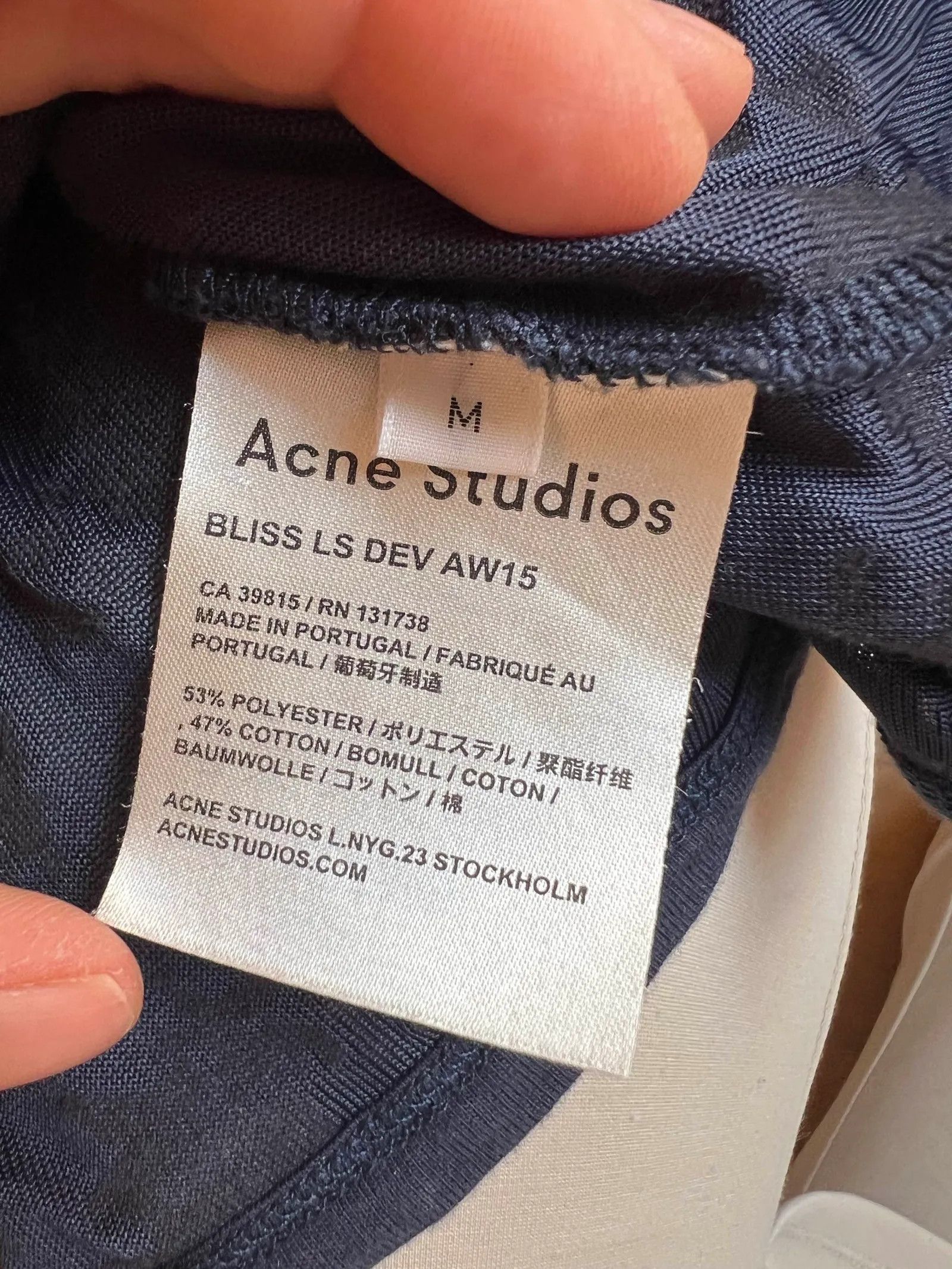 Acne Studios Acne Studios BLISS LS DEV AW15 Sweater Size M / US 6-8 / IT 42-44 - 2 Thumbnail