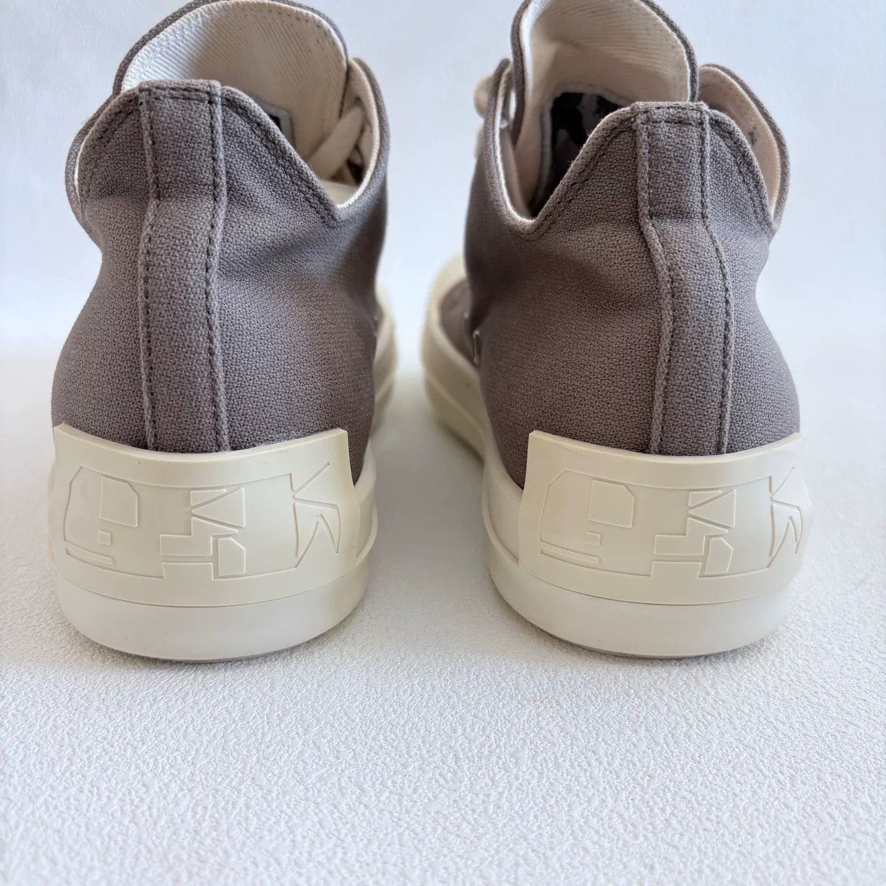 Rick Owens Rick Owens Canvas Gray Lowtop Sneakers us_6 Women Size US 6 / IT 36 - 4 Thumbnail