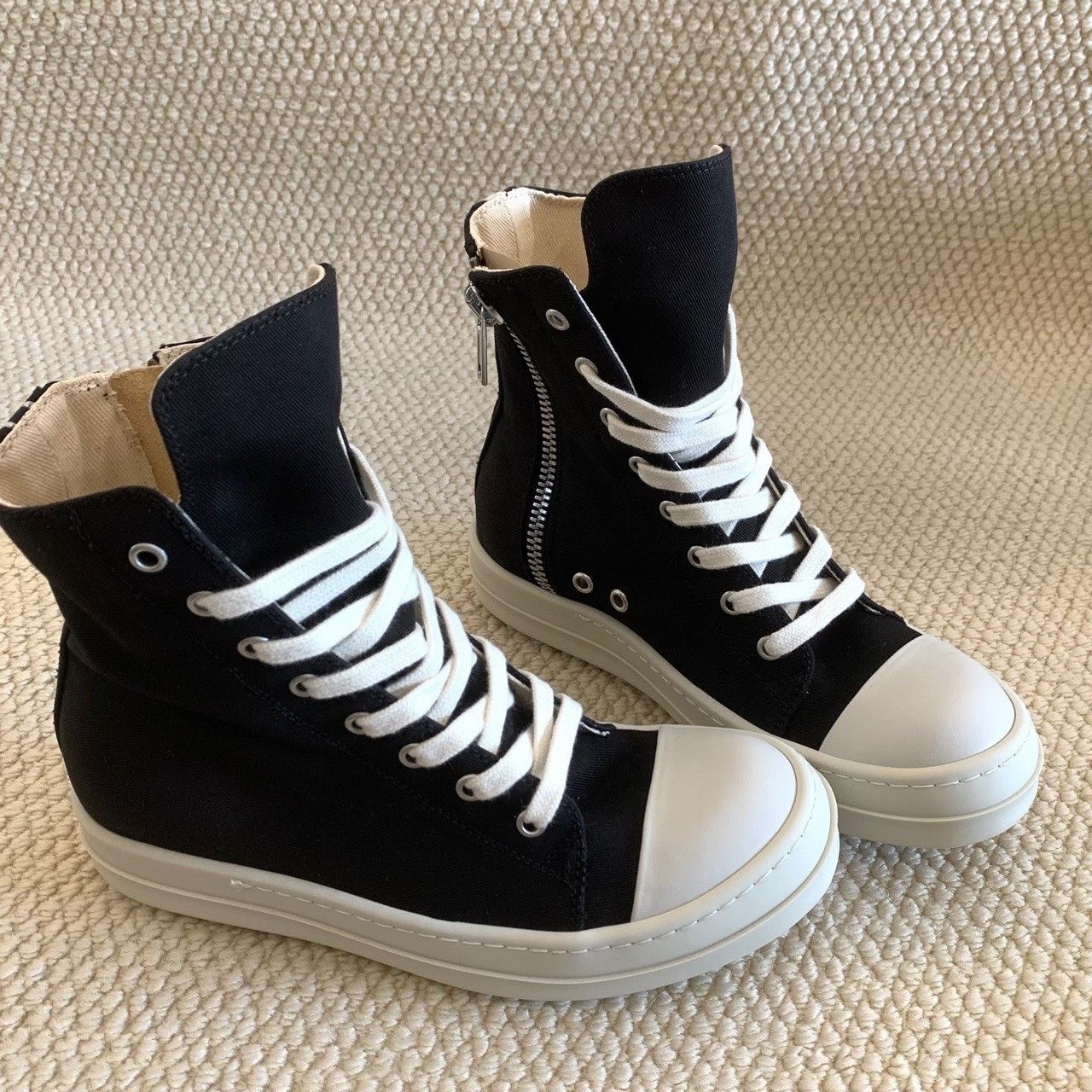 Rick Owens Rick Owens Retro Multi Lowtop Sneakers 36.5 Men Size US 6.5 / IT 36.5 - 5 Thumbnail