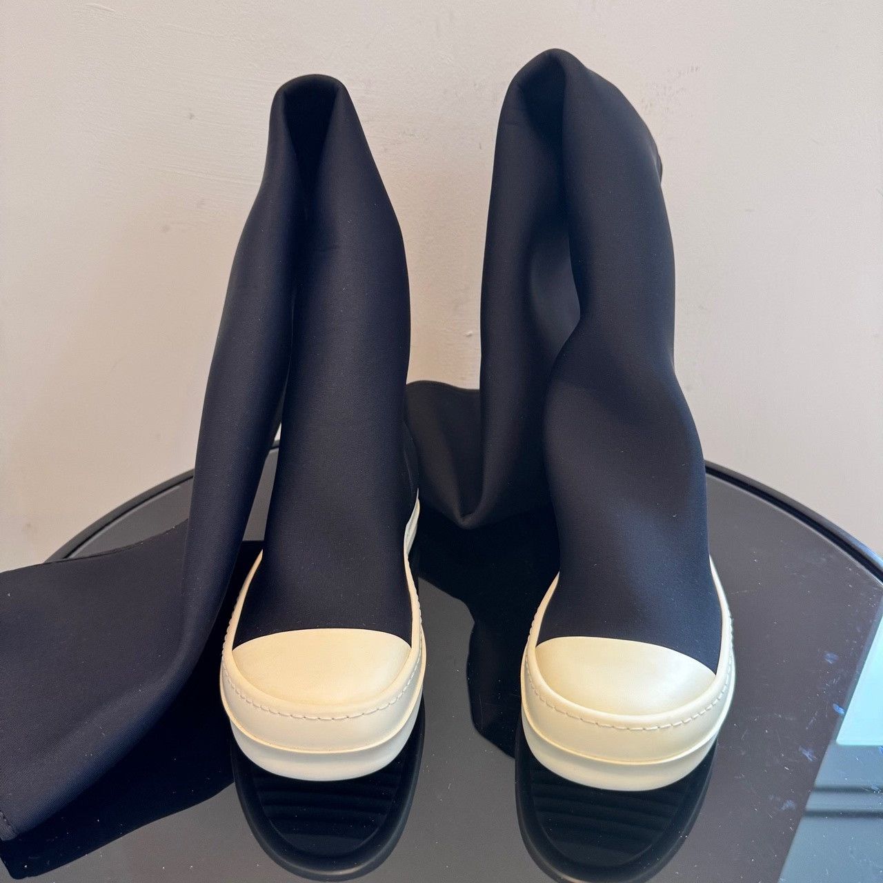 Rick Owens Rick Owens Cotton Boots us_6 Women Size US 6 / IT 36 - 6 Thumbnail