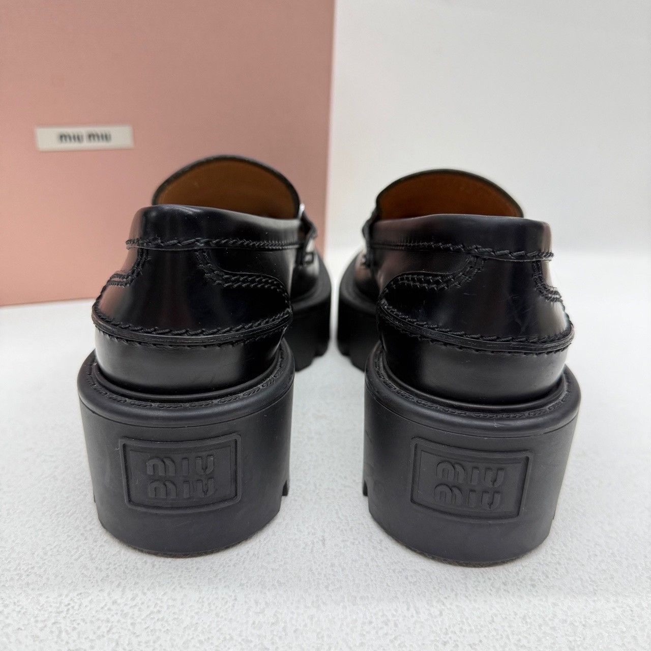 Miu Miu Miu Miu Black Lowtop Sneakers us_6 Women Size US 6 / IT 36 - 6 Thumbnail