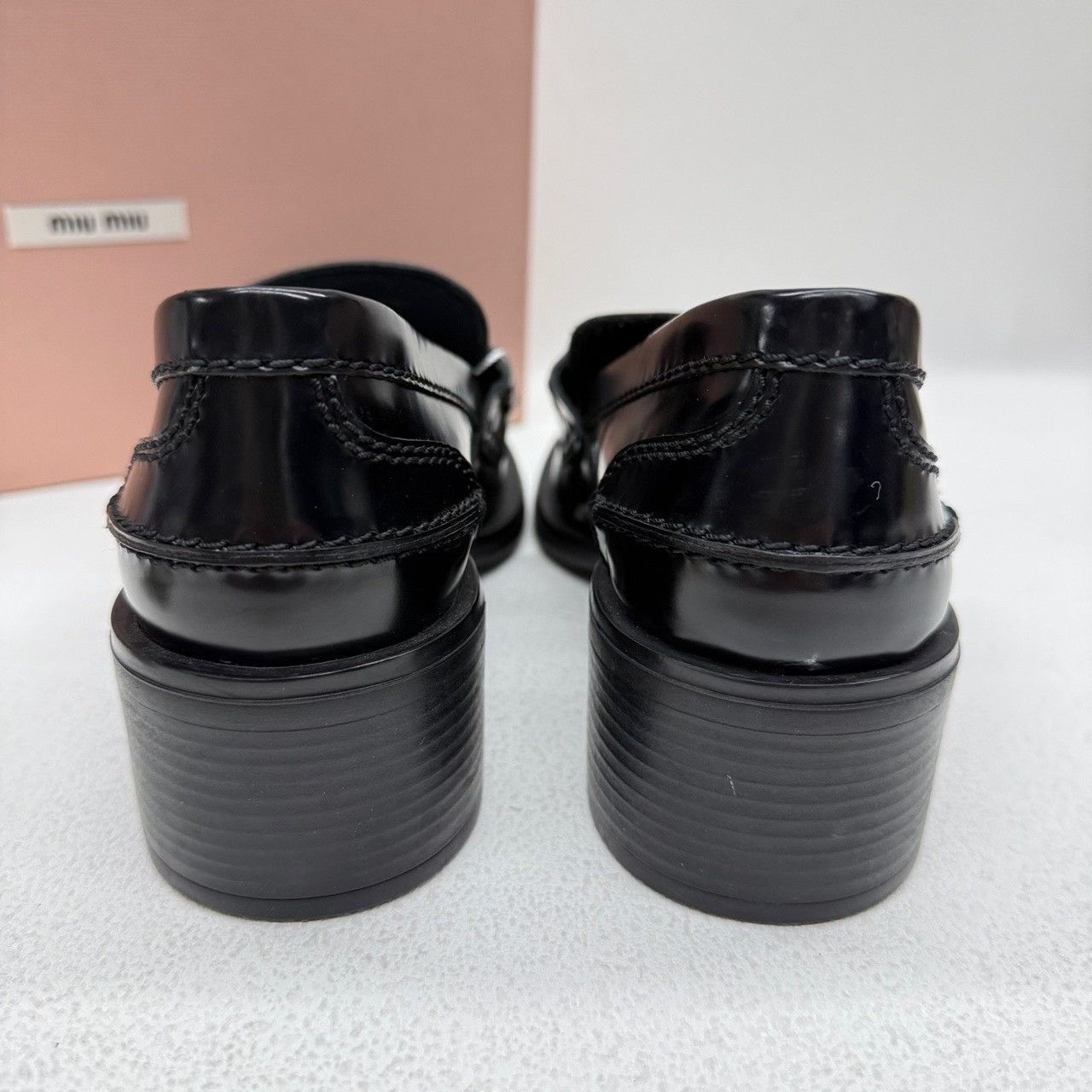 Miu Miu Miu Miu Black Lowtop Sneakers us_5 Women Size US 5 / IT 35 - 6 Thumbnail