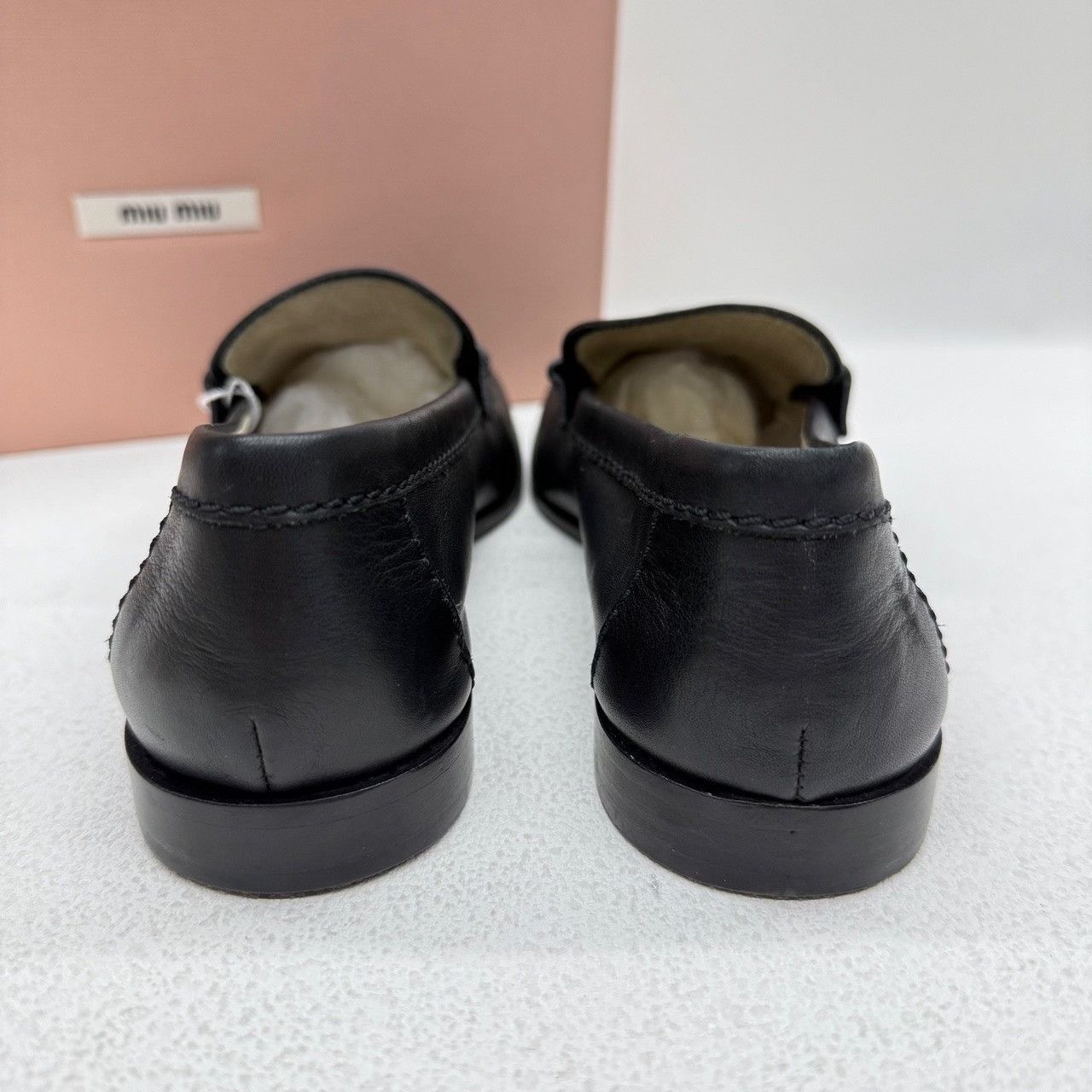 Miu Miu Miu Miu Black Lowtop Sneakers us_5 Women Size US 5 / IT 35 - 6 Thumbnail