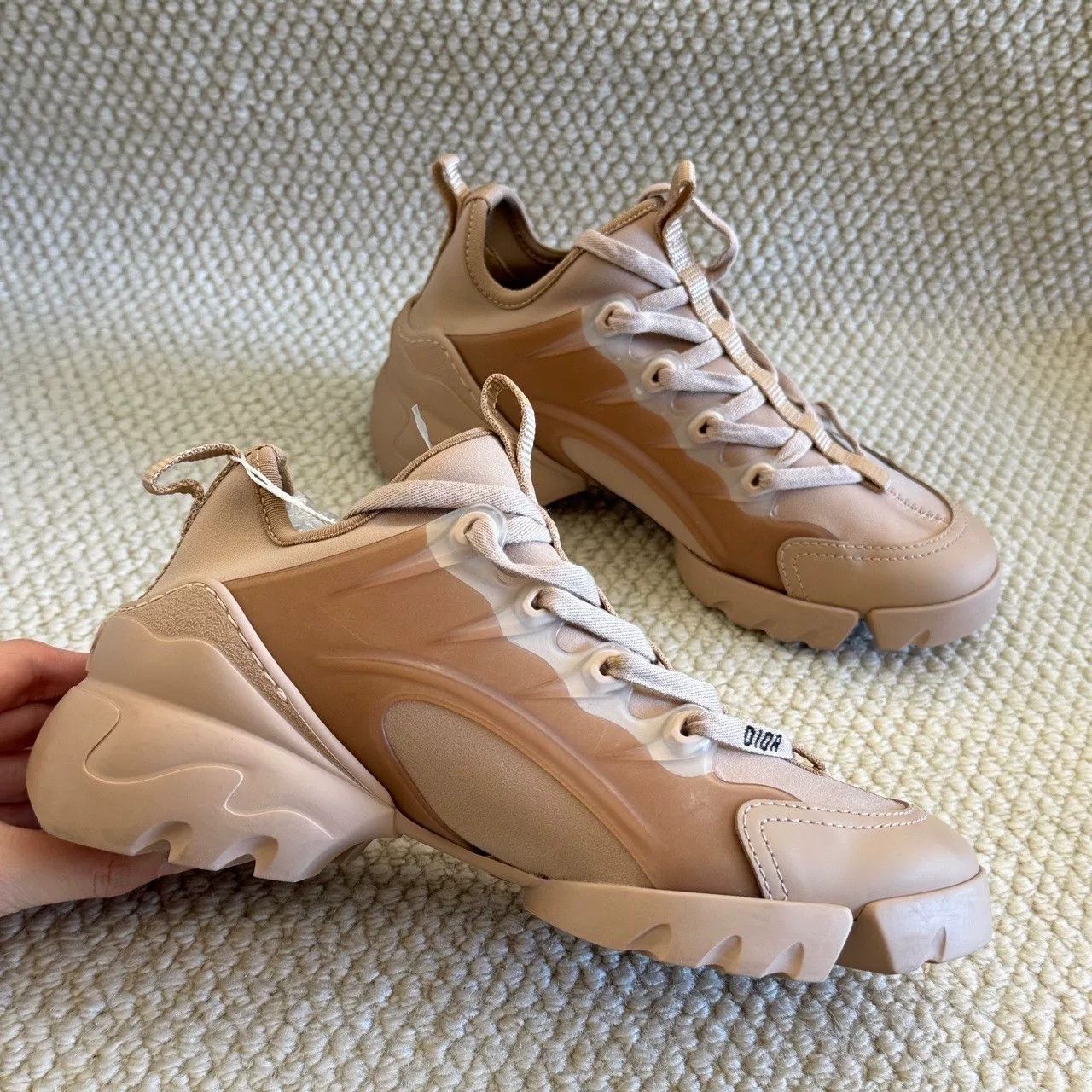 Dior Dior Pink Lowtop Sneakers us_5 Women Size US 5 / IT 35 - 7 Thumbnail