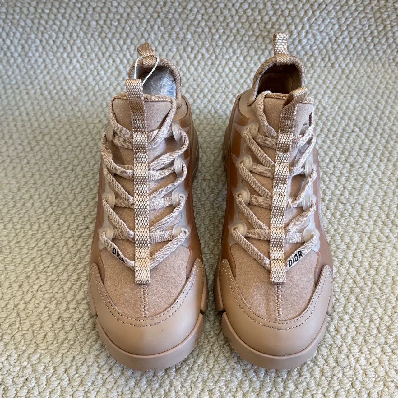 Dior Dior Pink Lowtop Sneakers us_5 Women Size US 5 / IT 35 - 2 Thumbnail