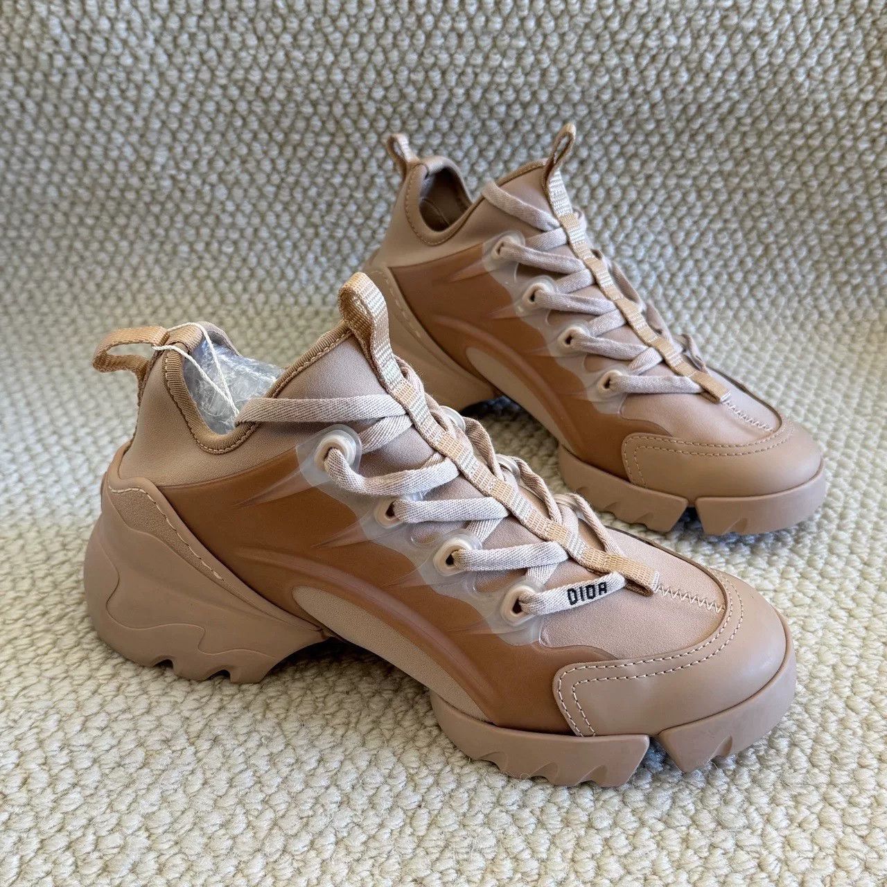 Dior Dior Pink Lowtop Sneakers us_5 Women Size US 5 / IT 35 - 3 Thumbnail