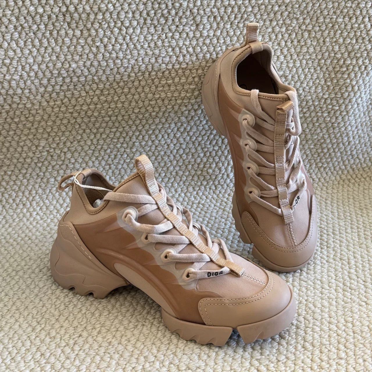 Dior Dior Pink Lowtop Sneakers us_5 Women Size US 5 / IT 35 - 8 Thumbnail