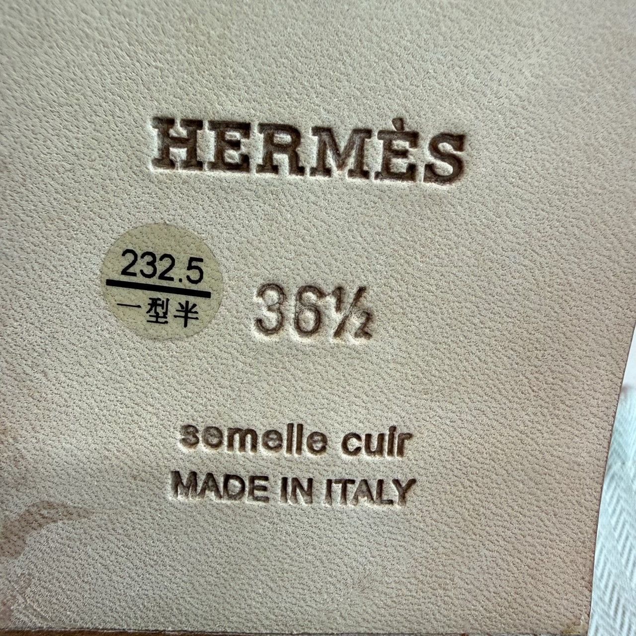 Hermes Hermes Brown Sandals us_5 Women Size US 5 / IT 35 - 8 Thumbnail
