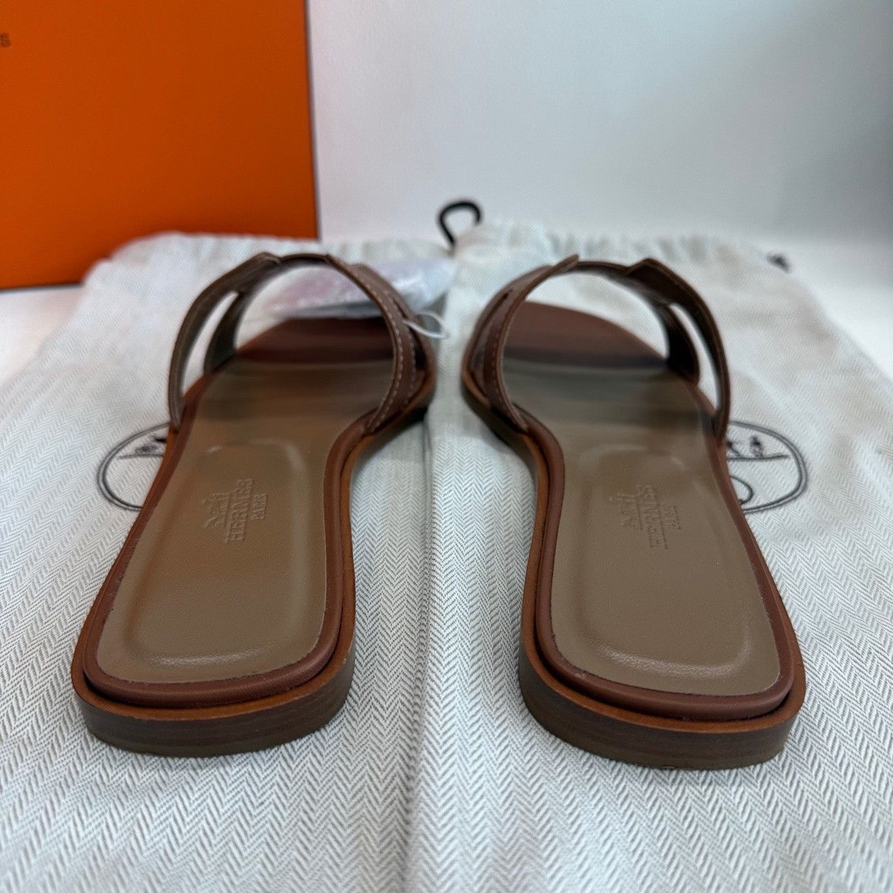 Hermes Hermes Brown Sandals us_5 Women Size US 5 / IT 35 - 5 Thumbnail