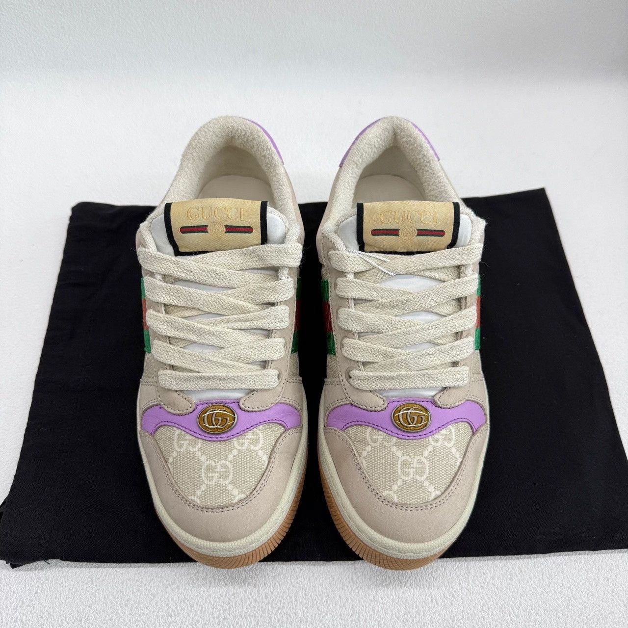 Gucci Gucci Leather Multi Lowtop Sneakers us_5 Women Size US 5 / IT 35 - 2 Thumbnail