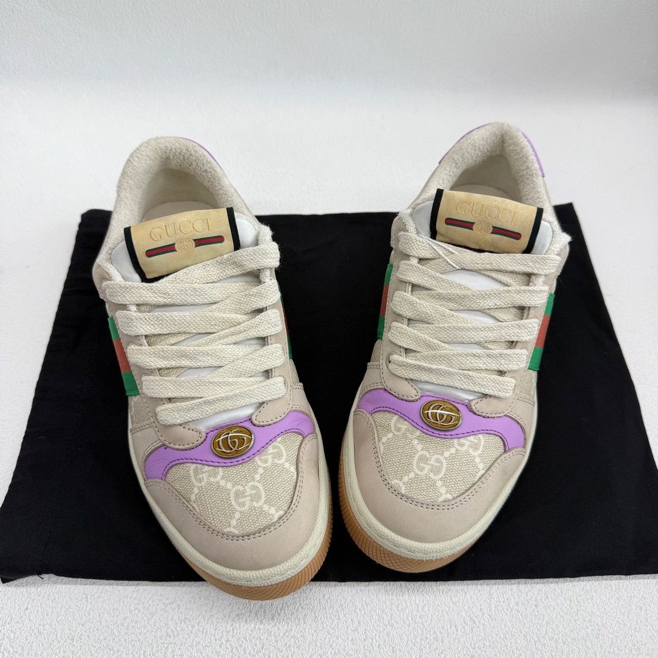 Gucci Gucci Leather Multi Lowtop Sneakers us_5 Women Size US 5 / IT 35 - 9 Thumbnail