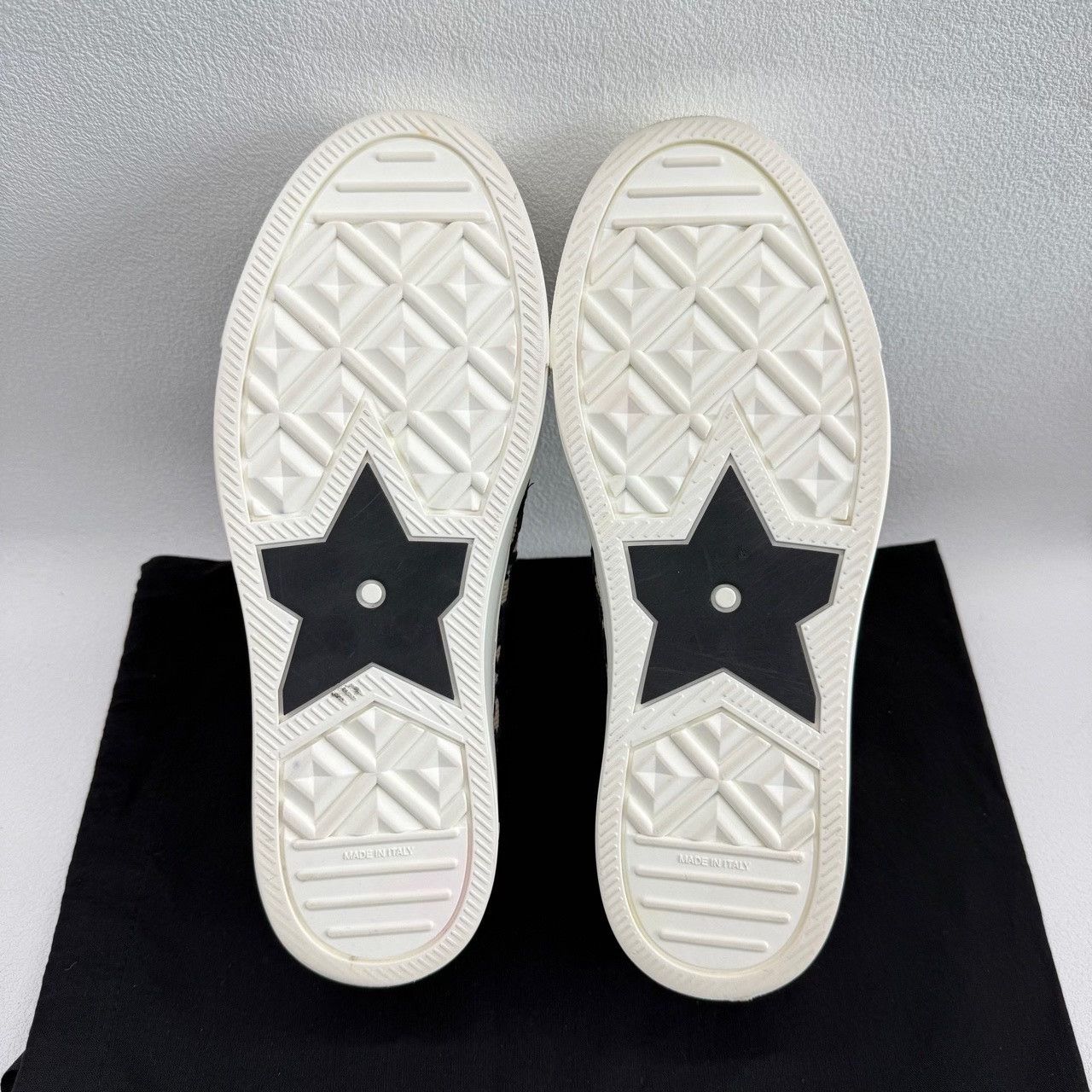 Dior Dior Canvas Embroidered Blue Lowtop Sneakers us_6-5 Women Size US 6.5 / IT 36.5 - 7 Thumbnail